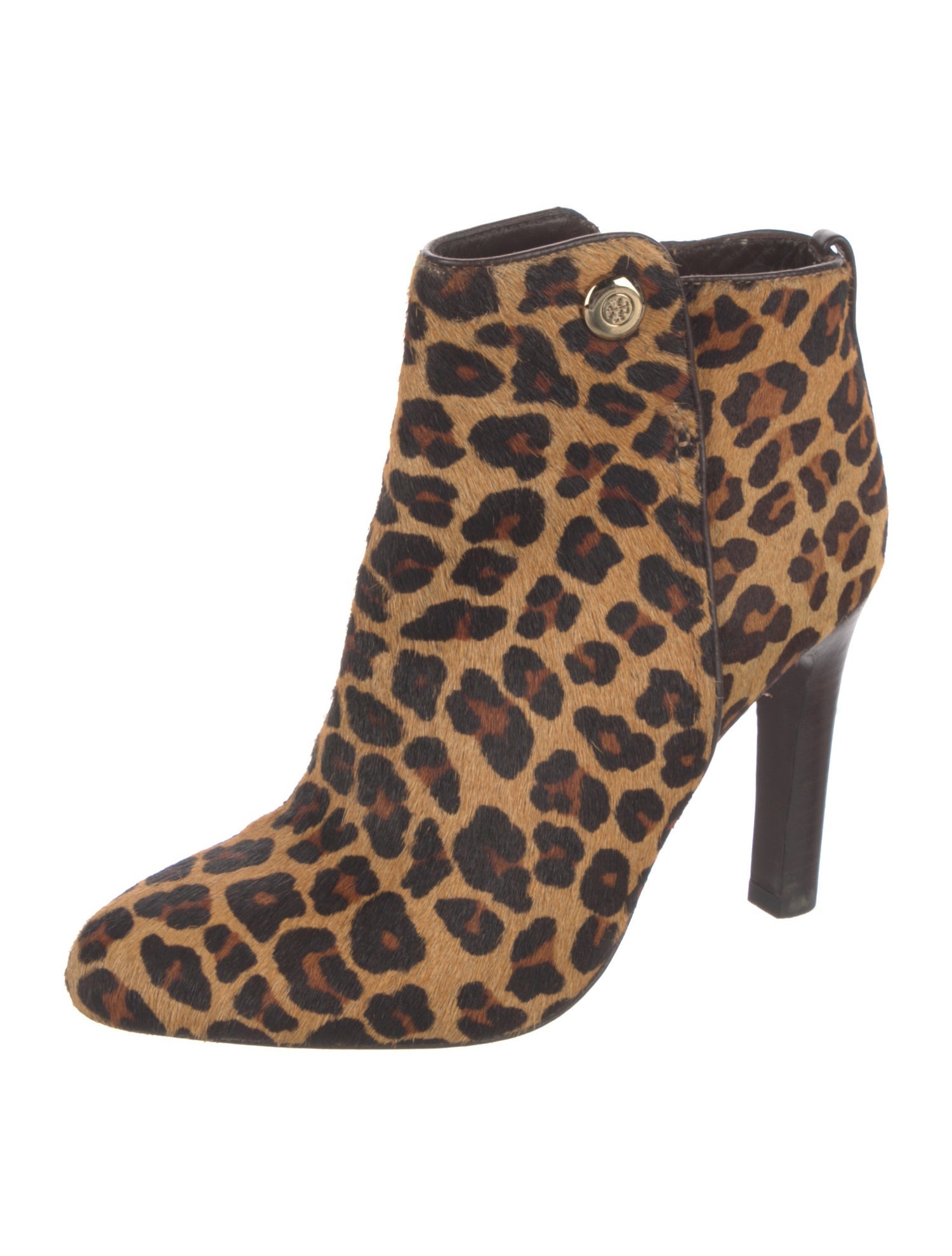 Veronica Beard Ponyhair Animal Print Boots