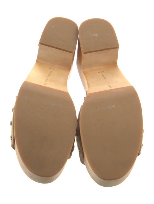 Veronica Beard Suede Studded Accents Slides