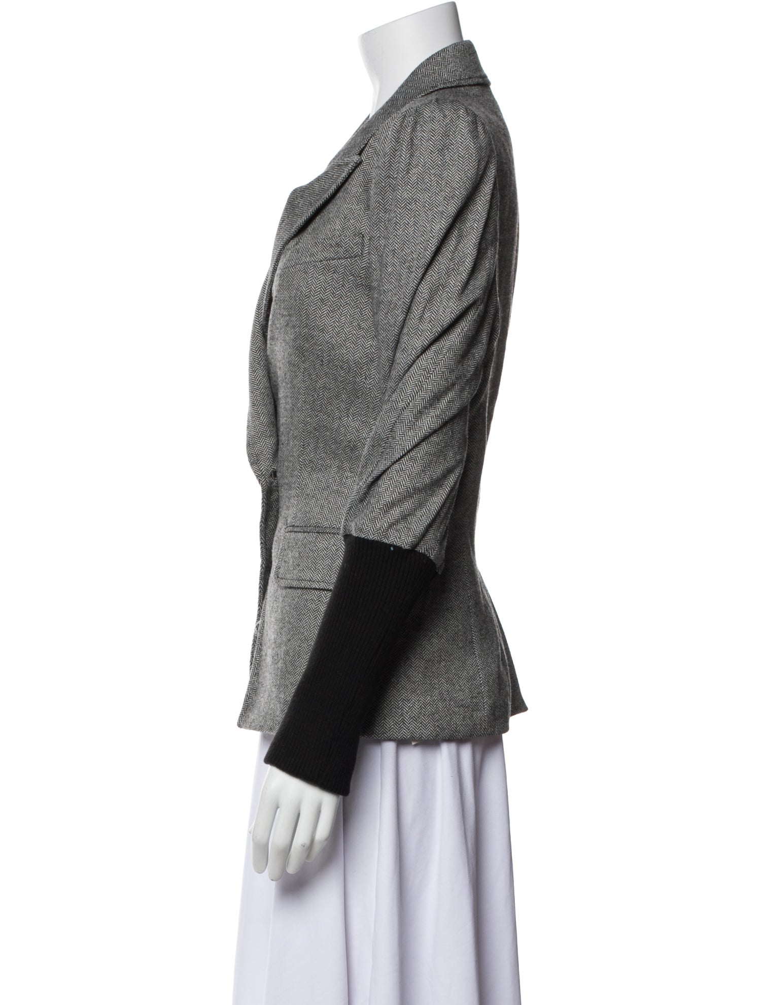 Veronica Beard Houndstooth Print Blazer