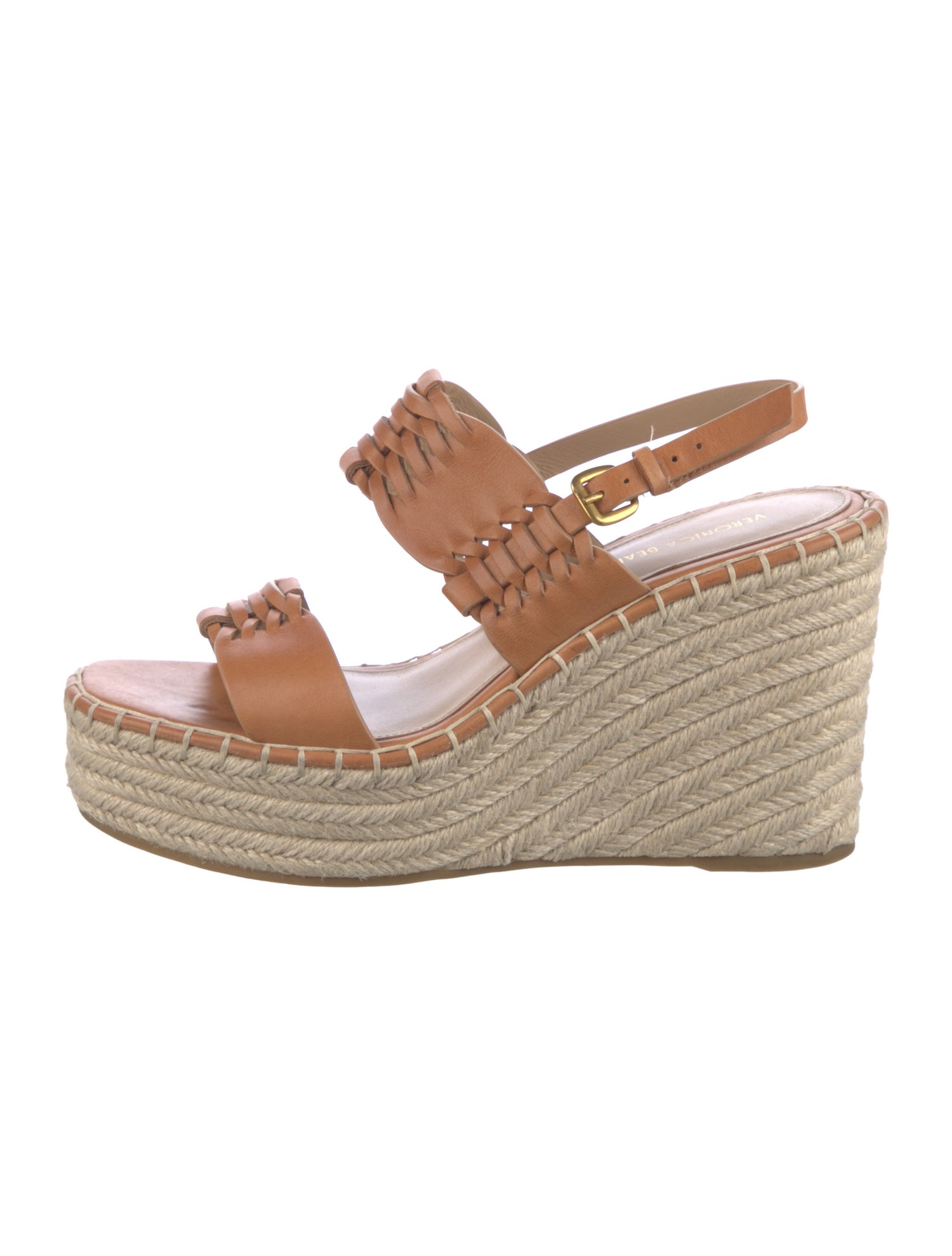 Veronica Beard Leather Espadrilles