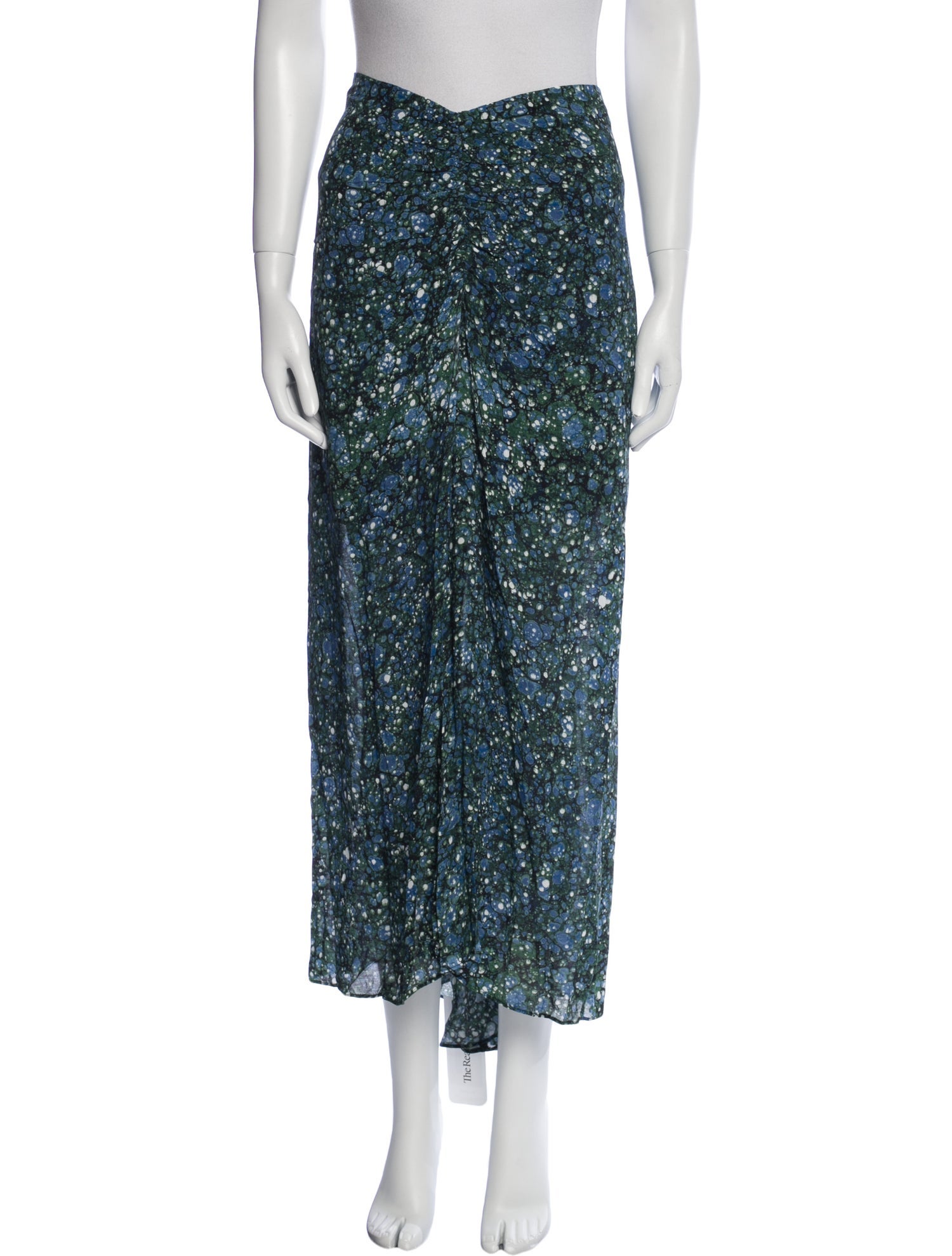 Veronica Beard Printed Midi Length Skirt