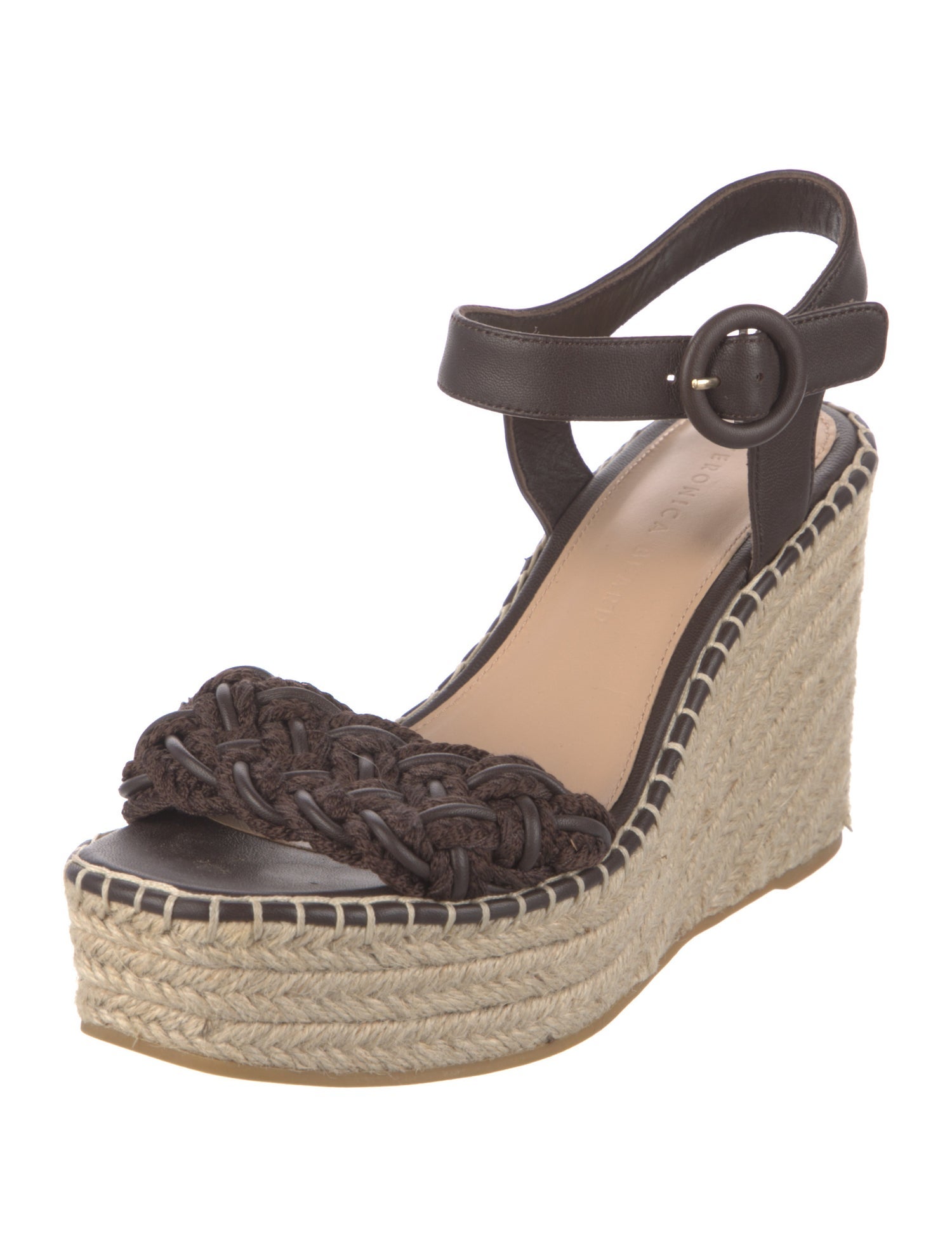 Veronica Beard Leather Espadrilles
