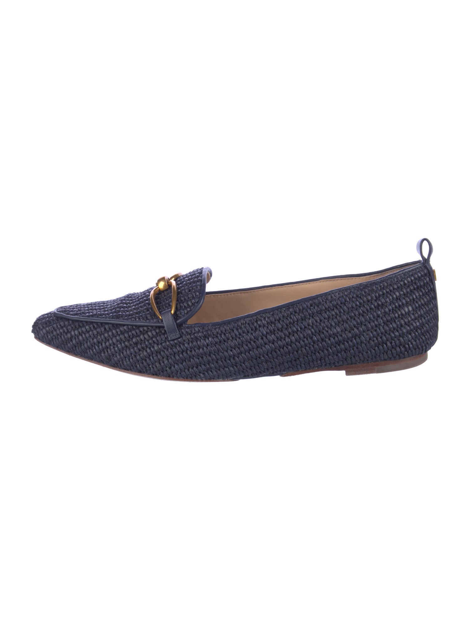 Veronica Beard Raffia Loafers