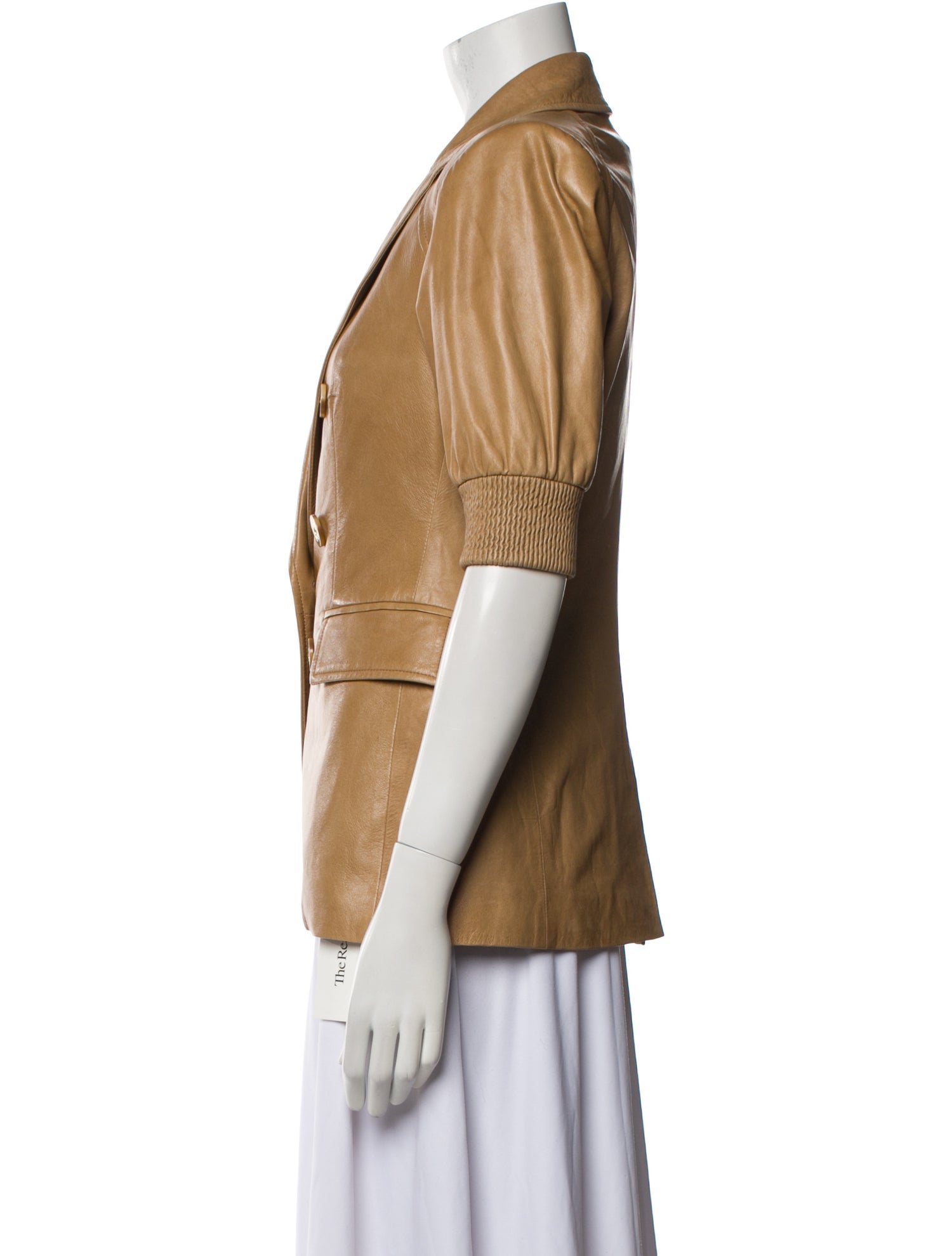 Veronica Beard Leather Blazer