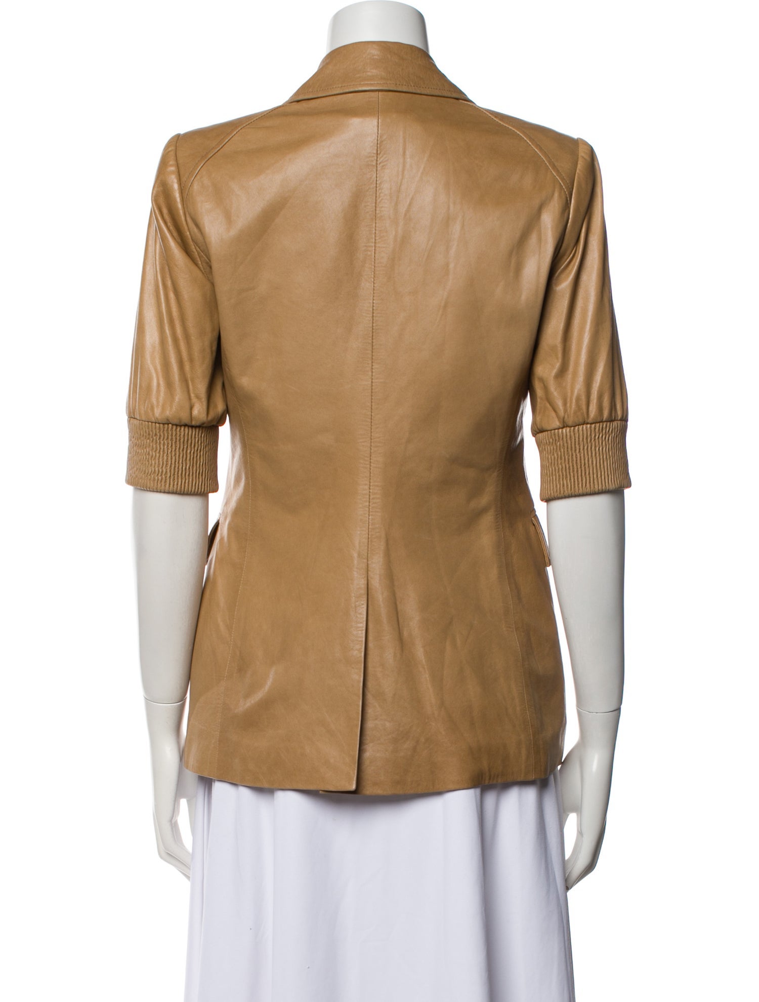Veronica Beard Leather Blazer