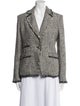 Veronica Beard Tweed Pattern Blazer