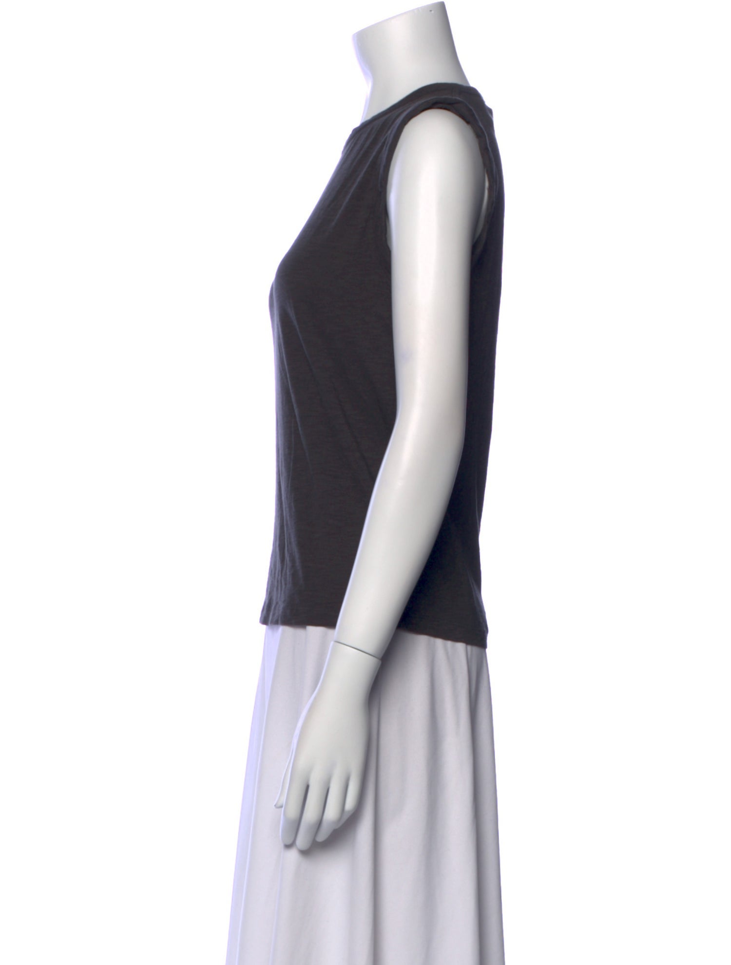 Veronica Beard Crew Neck Sleeveless Top