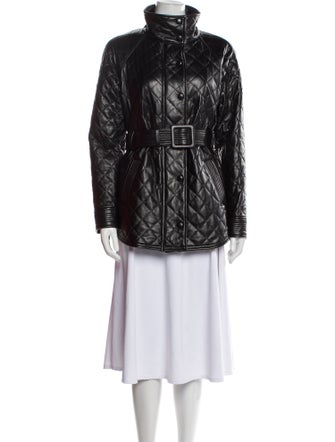 Veronica Beard Leather Coat