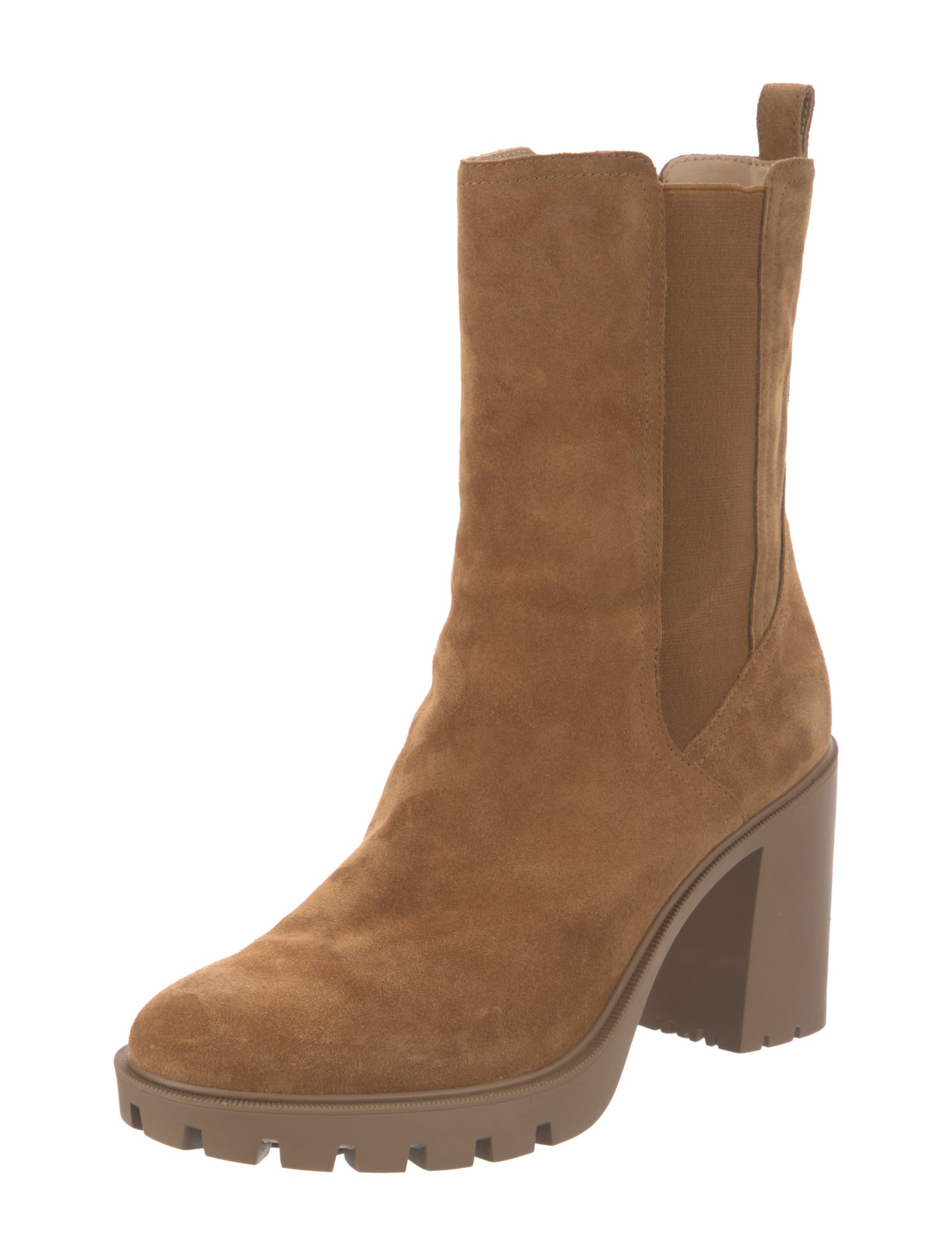Veronica Beard Suede Chelsea Boots