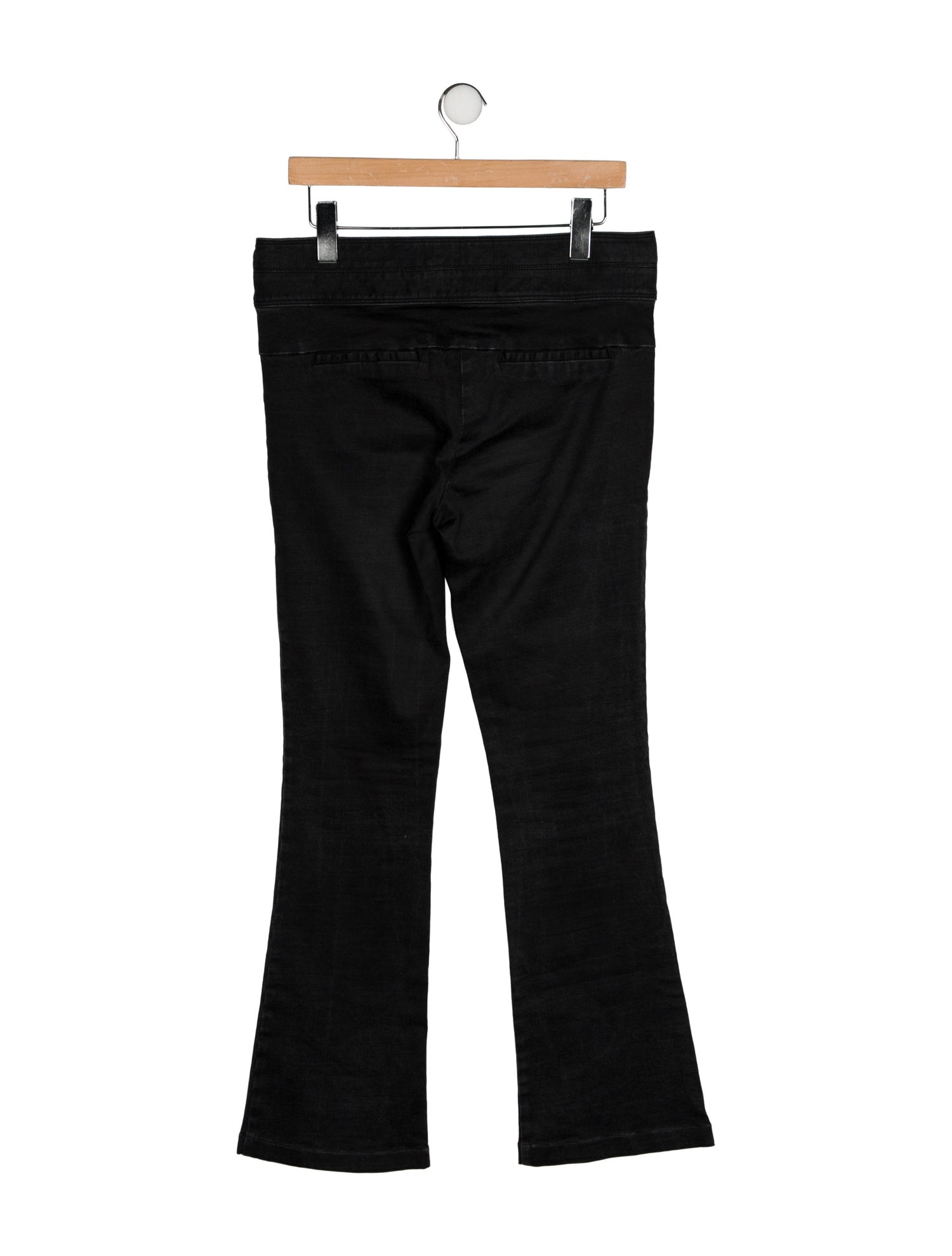 Veronica Beard Mid-Rise Wide Leg Jeans