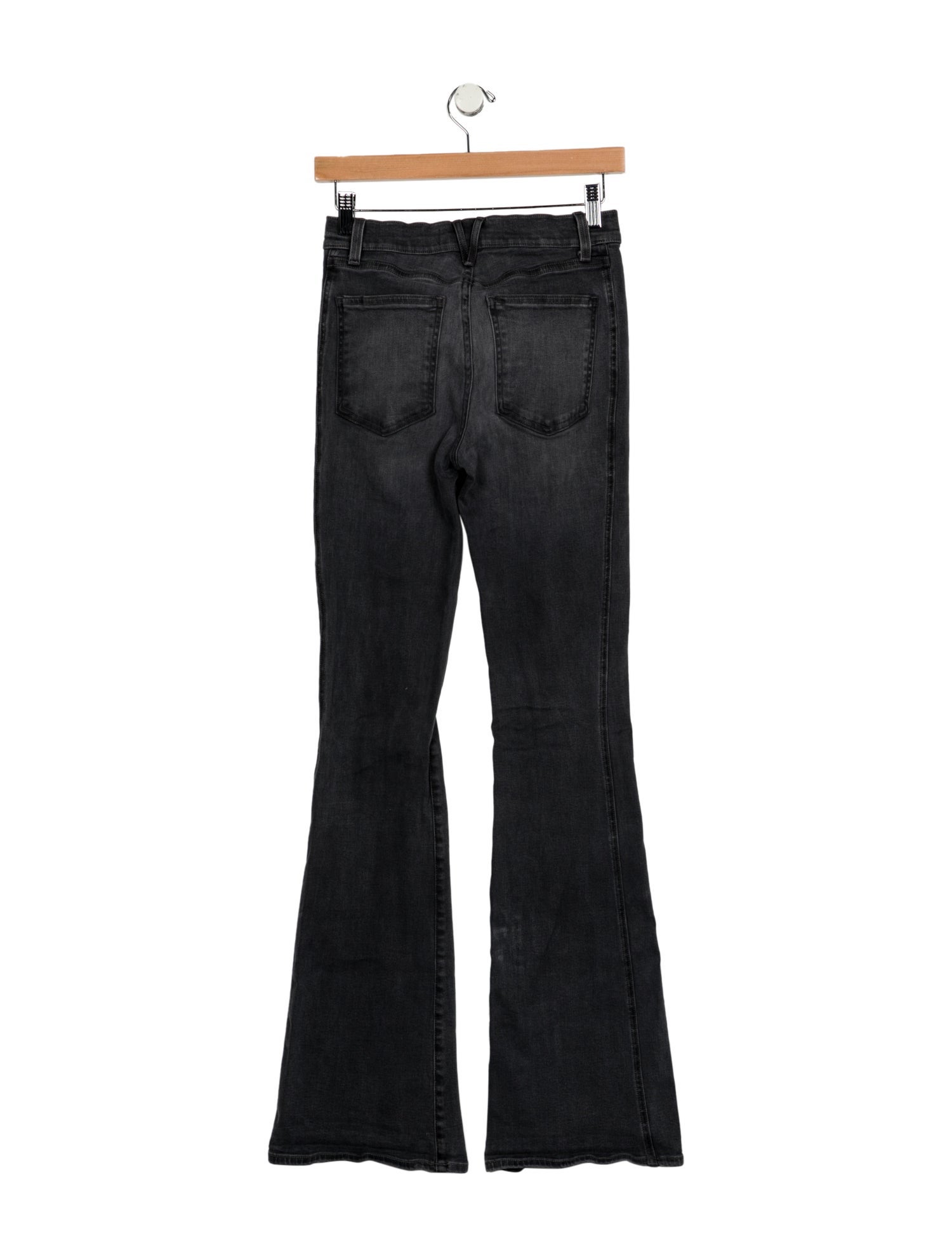 Veronica Beard Mid-Rise Wide Leg Jeans