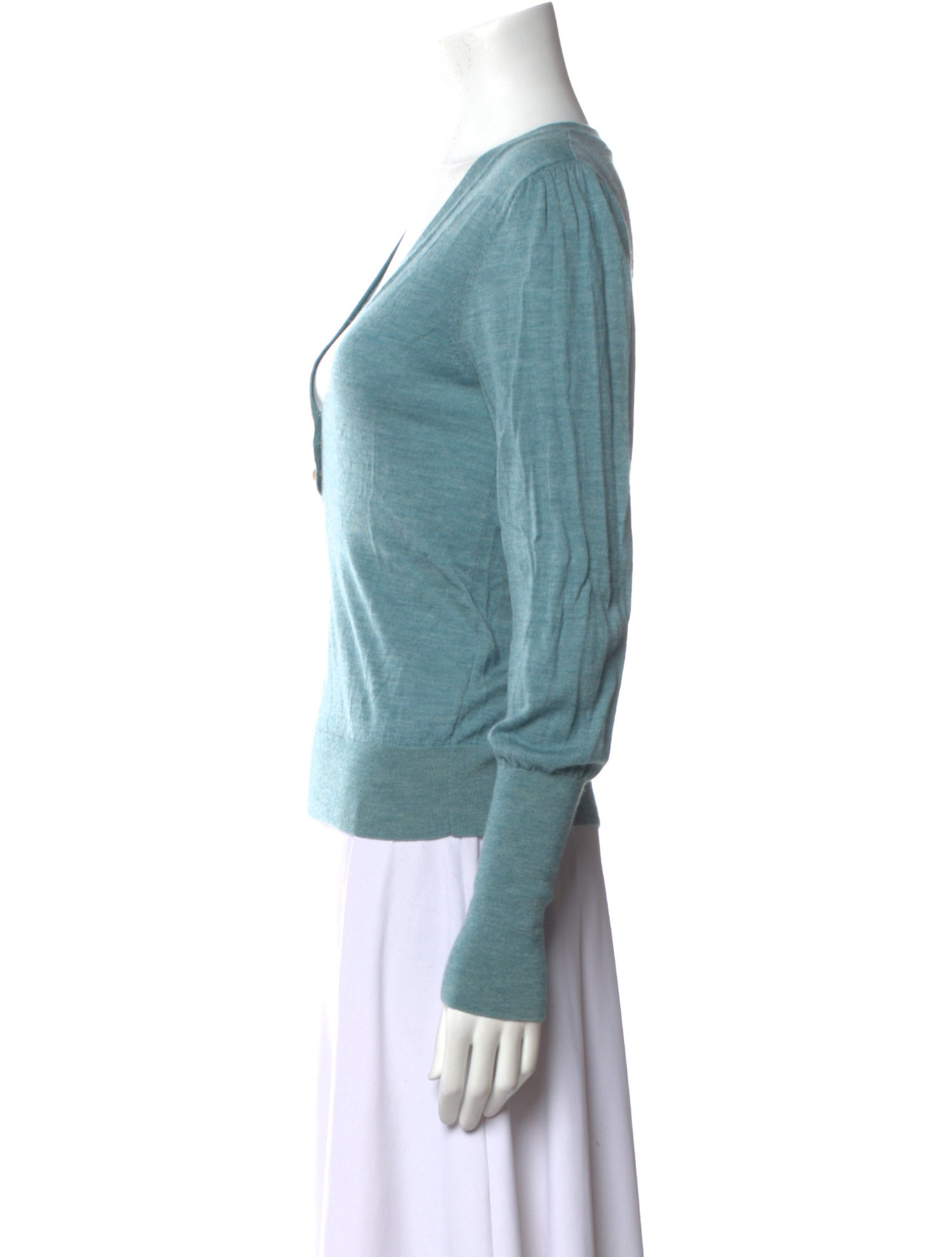 Veronica Beard Merino Wool V-Neck Sweater