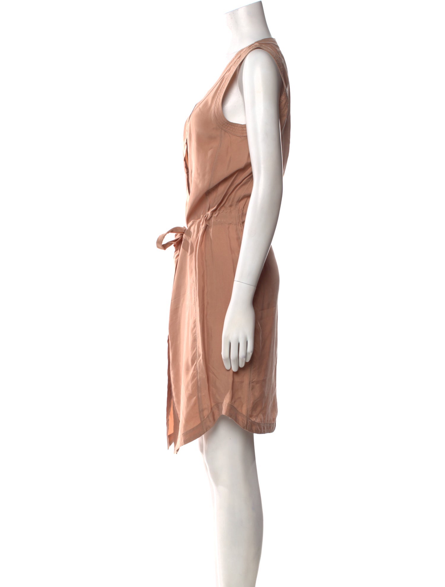 Veronica Beard V-Neck Knee-Length Dress