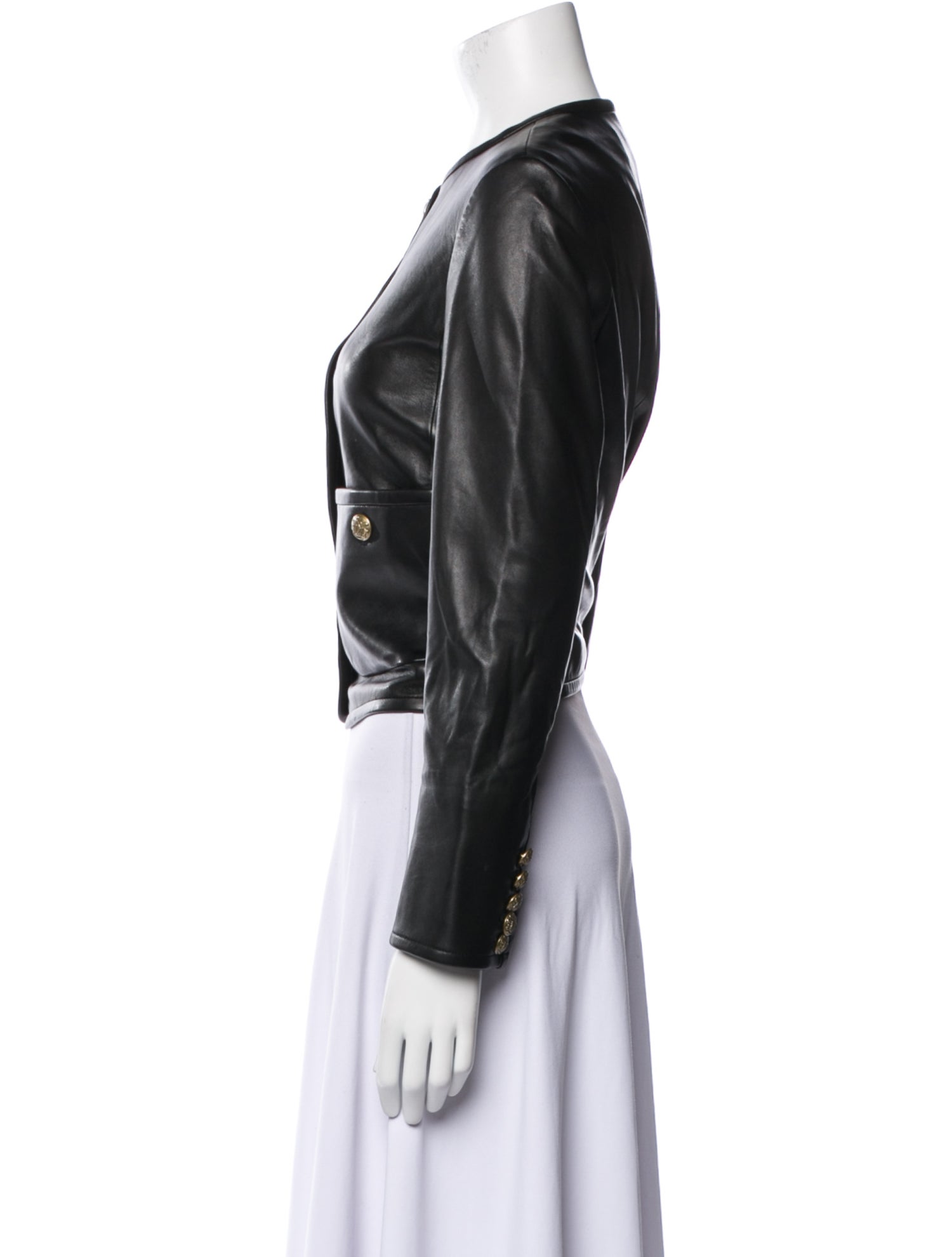 Veronica Beard Leather Biker Jacket