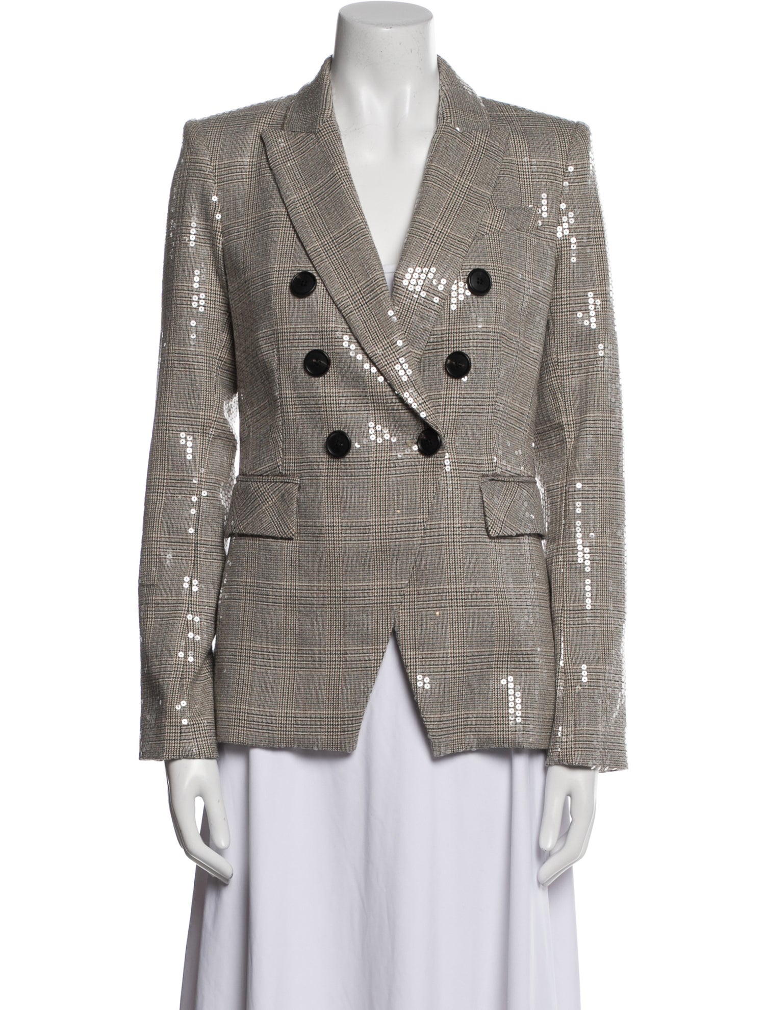 Veronica Beard Plaid Print Blazer w/ Tags