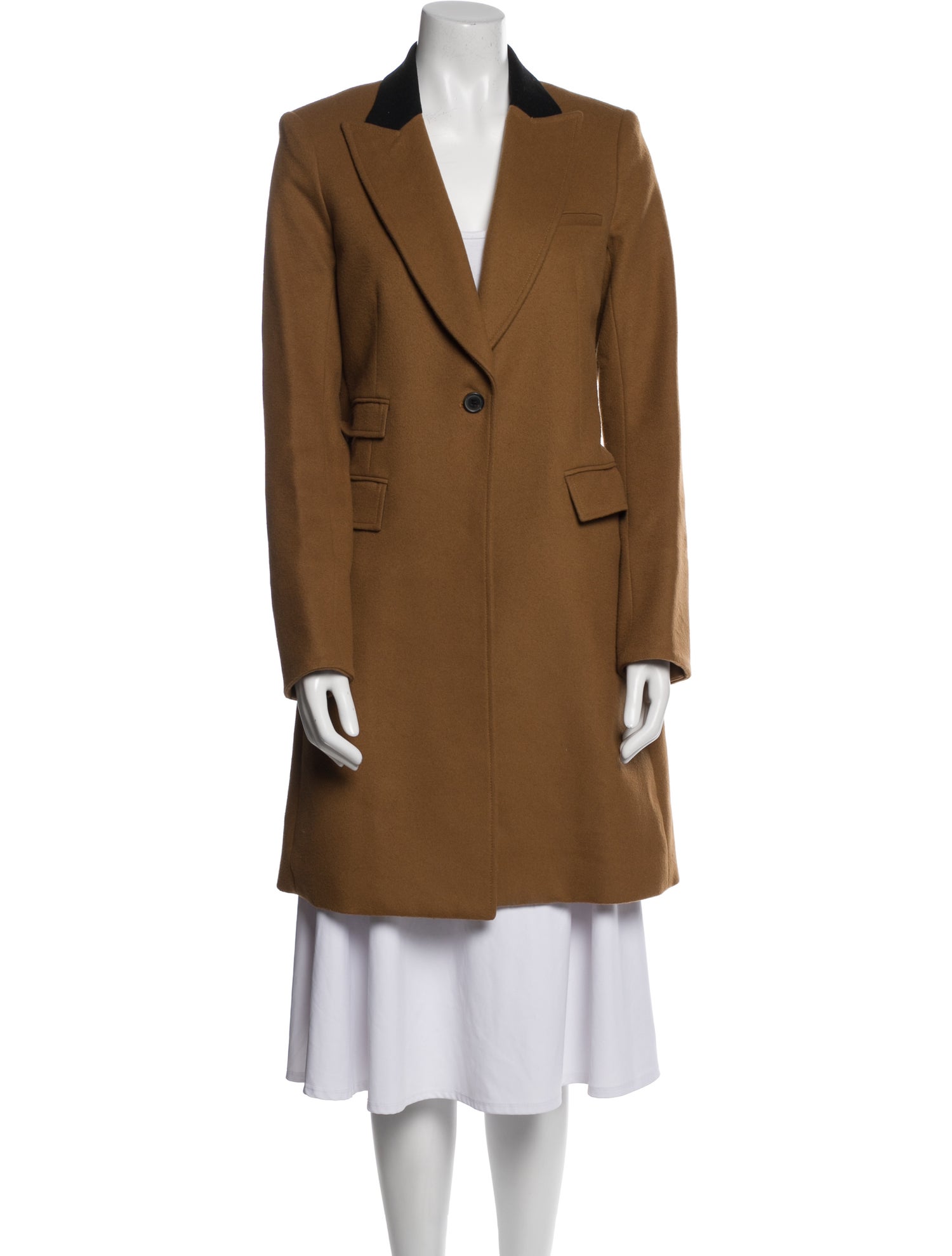 Veronica Beard Virgin Wool Peacoat