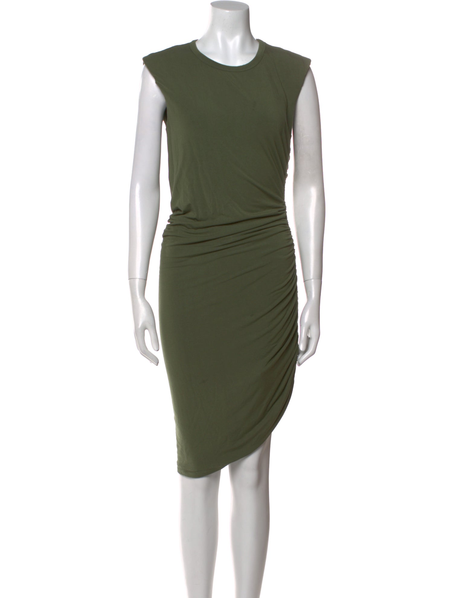 Veronica Beard Crew Neck Midi Length Dress