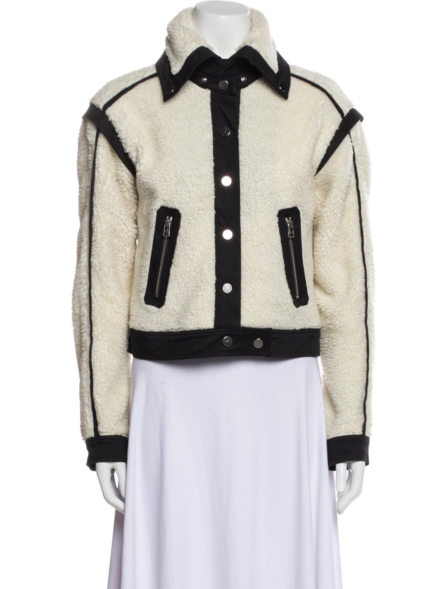 Veronica Beard Colorblock Pattern Jacket