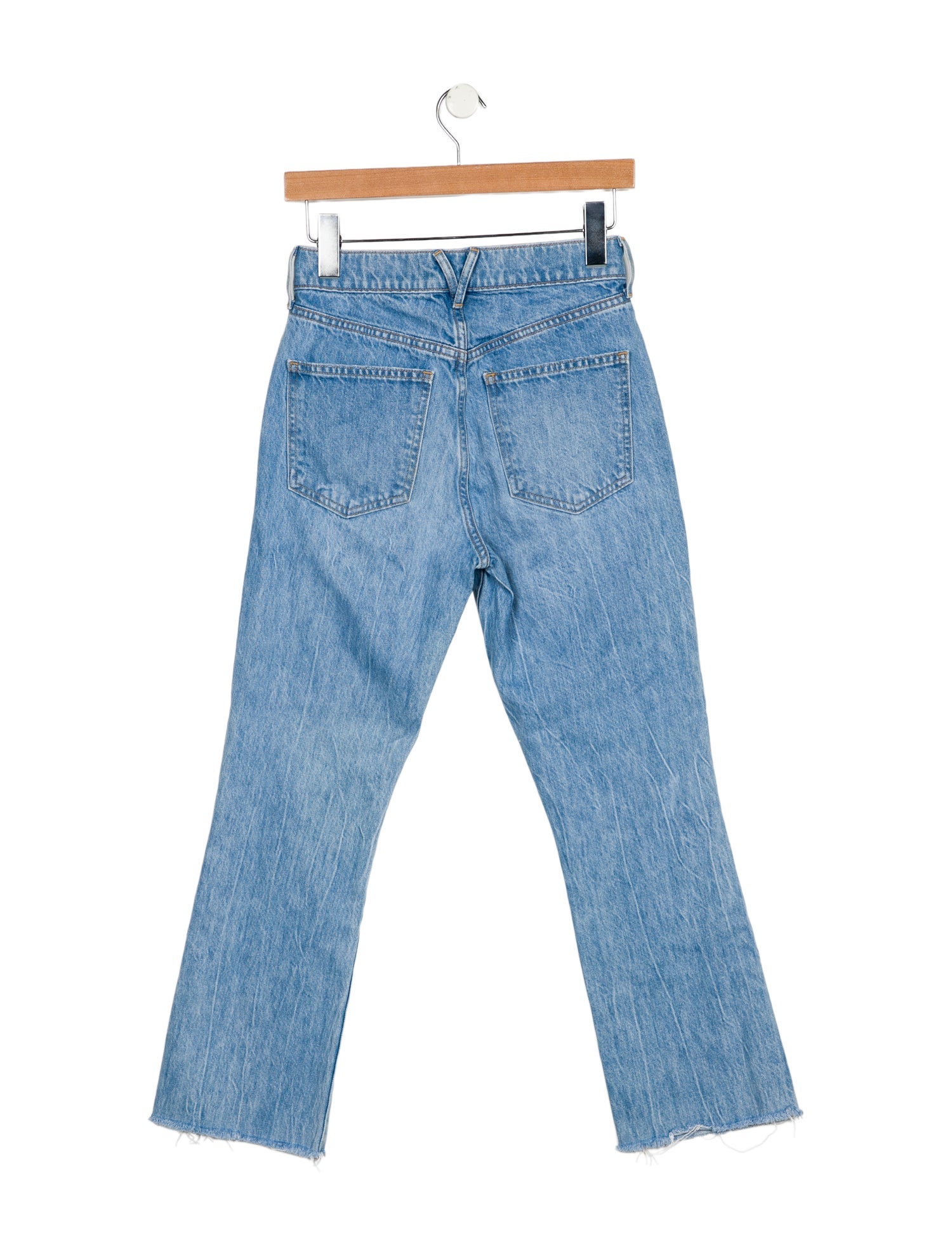 Veronica Beard Mid-Rise Straight Leg Jeans