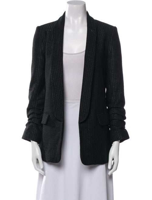 Veronica Beard Wool Tweed Pattern Blazer