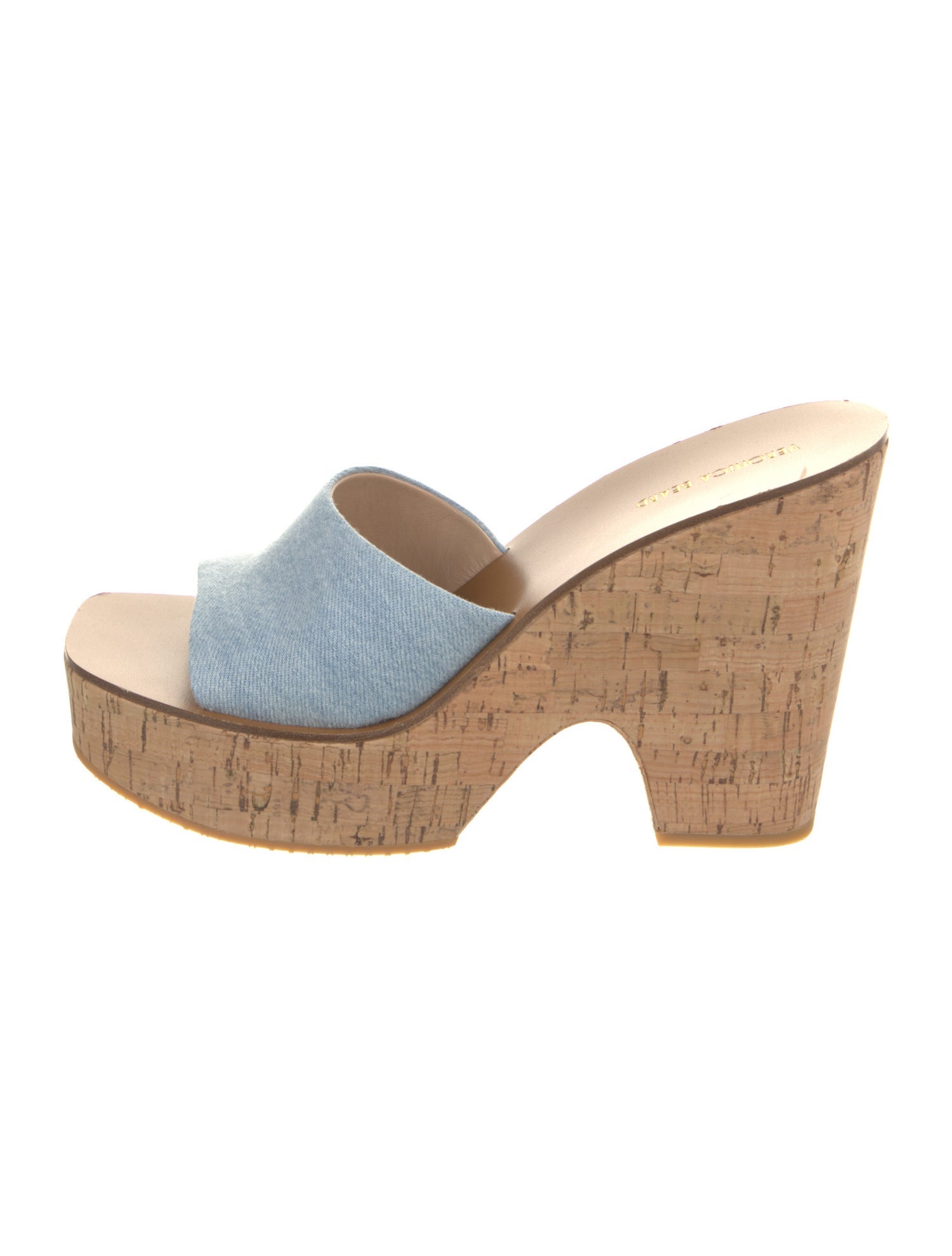 Veronica Beard Denim Slides