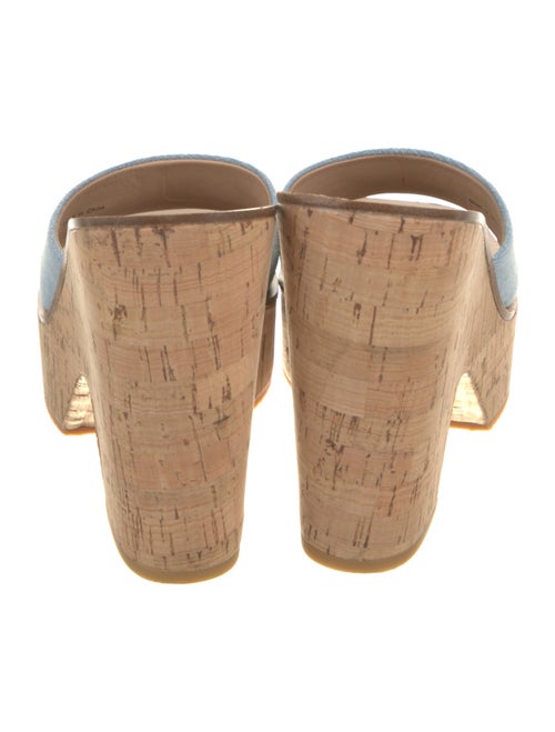 Veronica Beard Denim Slides