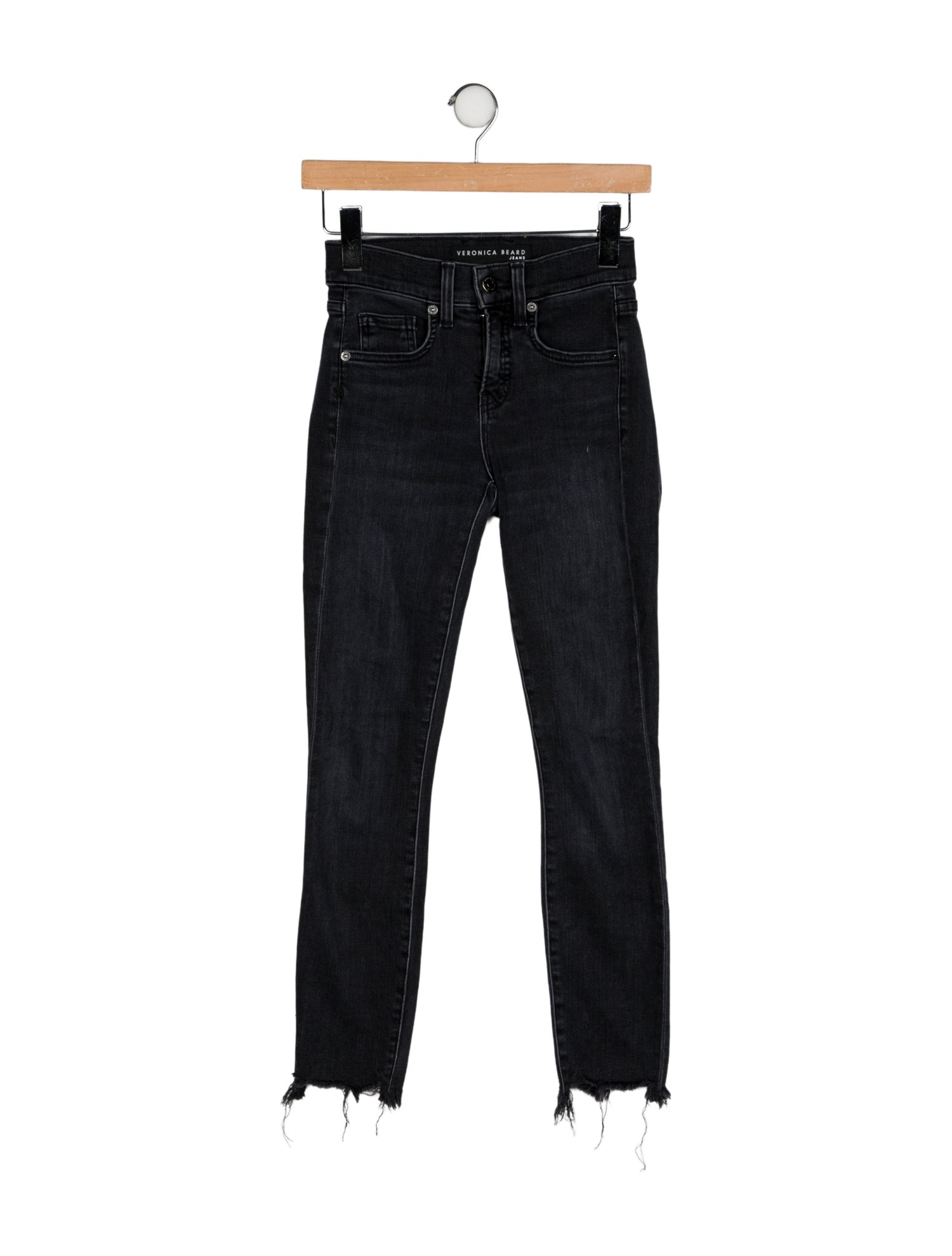 Veronica Beard Mid-Rise Skinny Leg Jeans