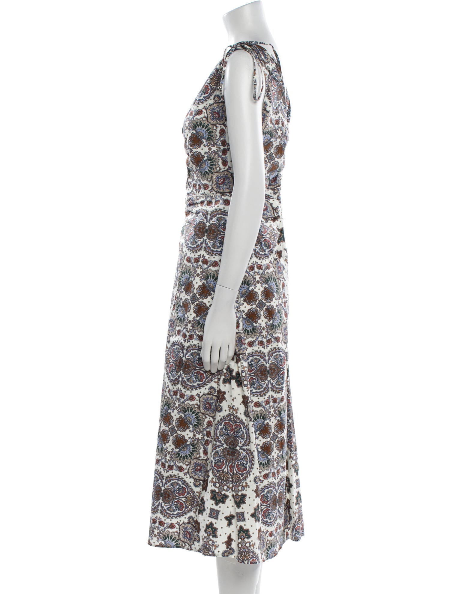Veronica Beard Printed Midi Length Dress
