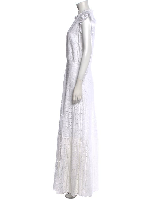 Veronica Beard V-Neck Long Dress