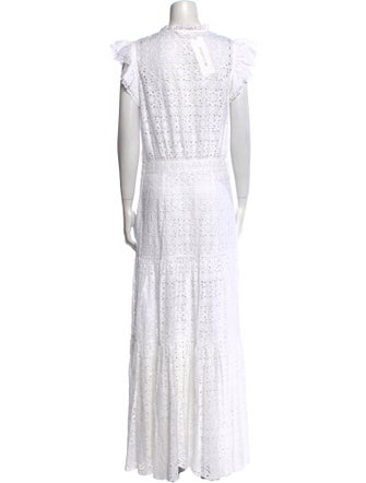 Veronica Beard V-Neck Long Dress