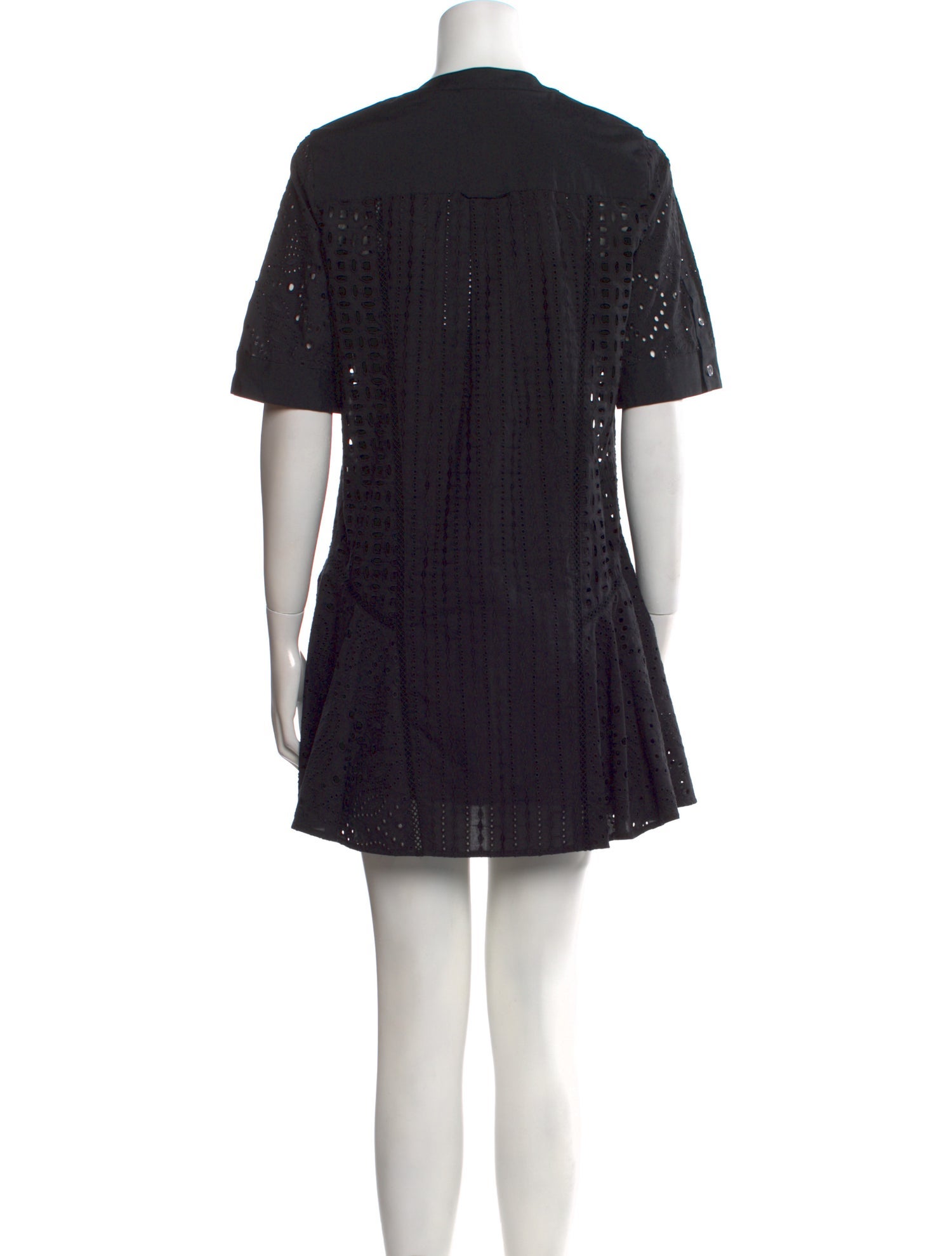 Veronica Beard Crew Neck Mini Dress