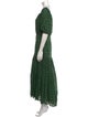 Veronica Beard Square Neckline Long Dress