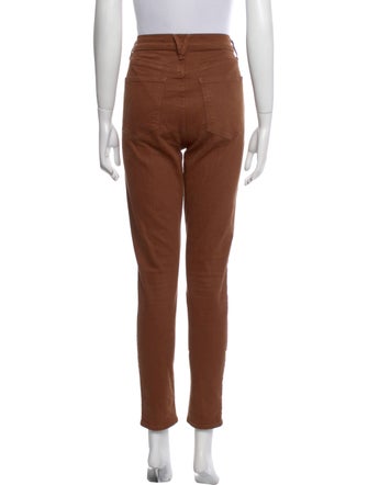 Veronica Beard High-Rise Skinny Leg Jeans