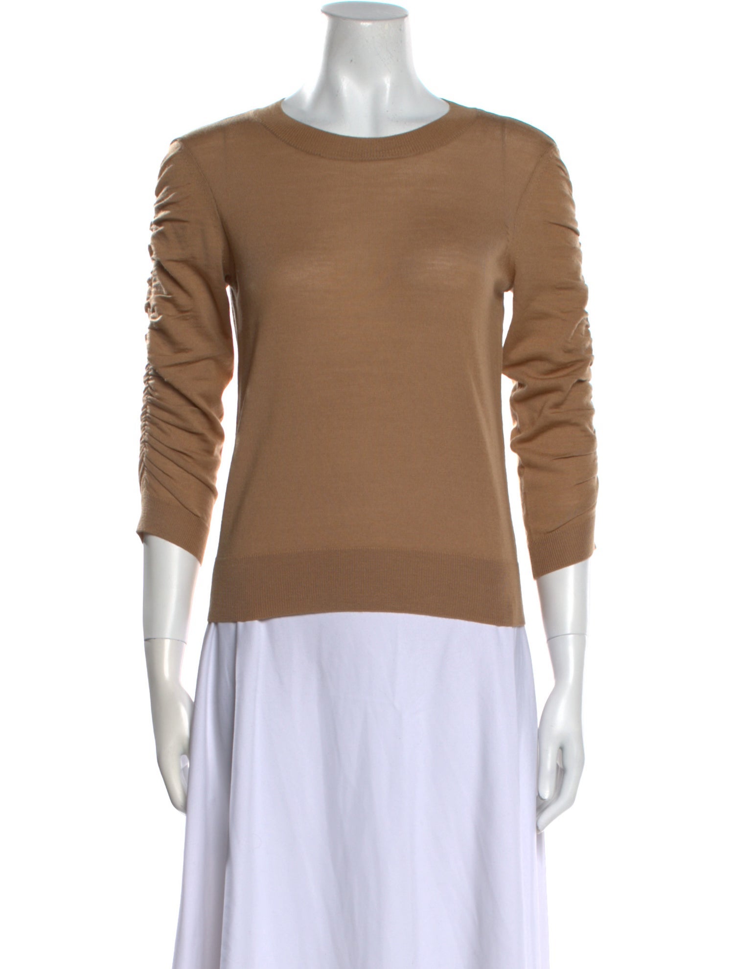 Veronica Beard Wool Bateau Neckline Top w/ Tags