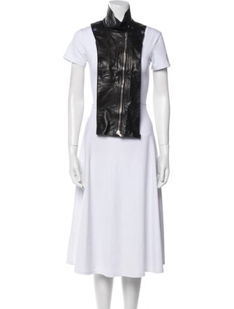 Veronica Beard Leather Dickey