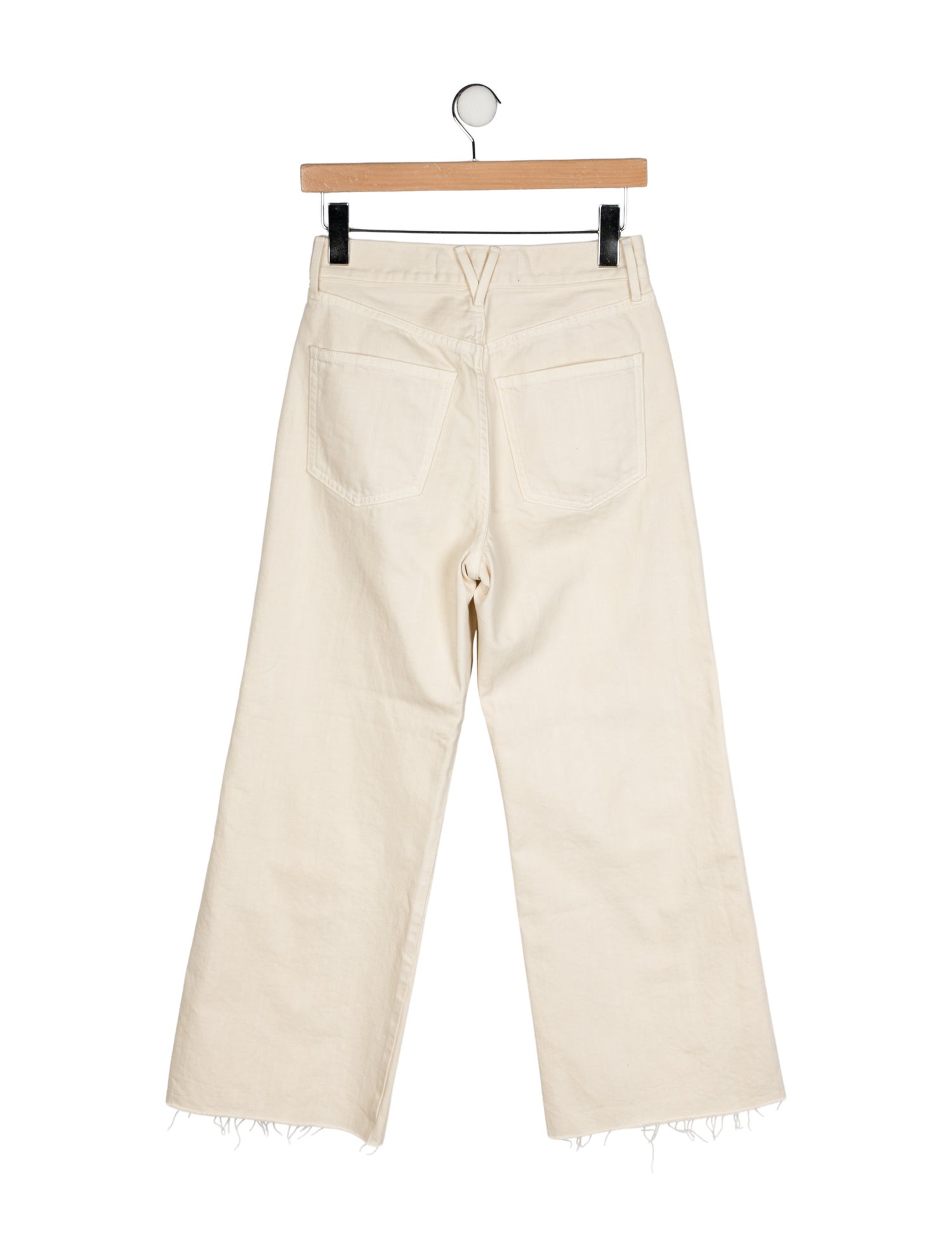 Veronica Beard High-Rise Wide Leg Jeans