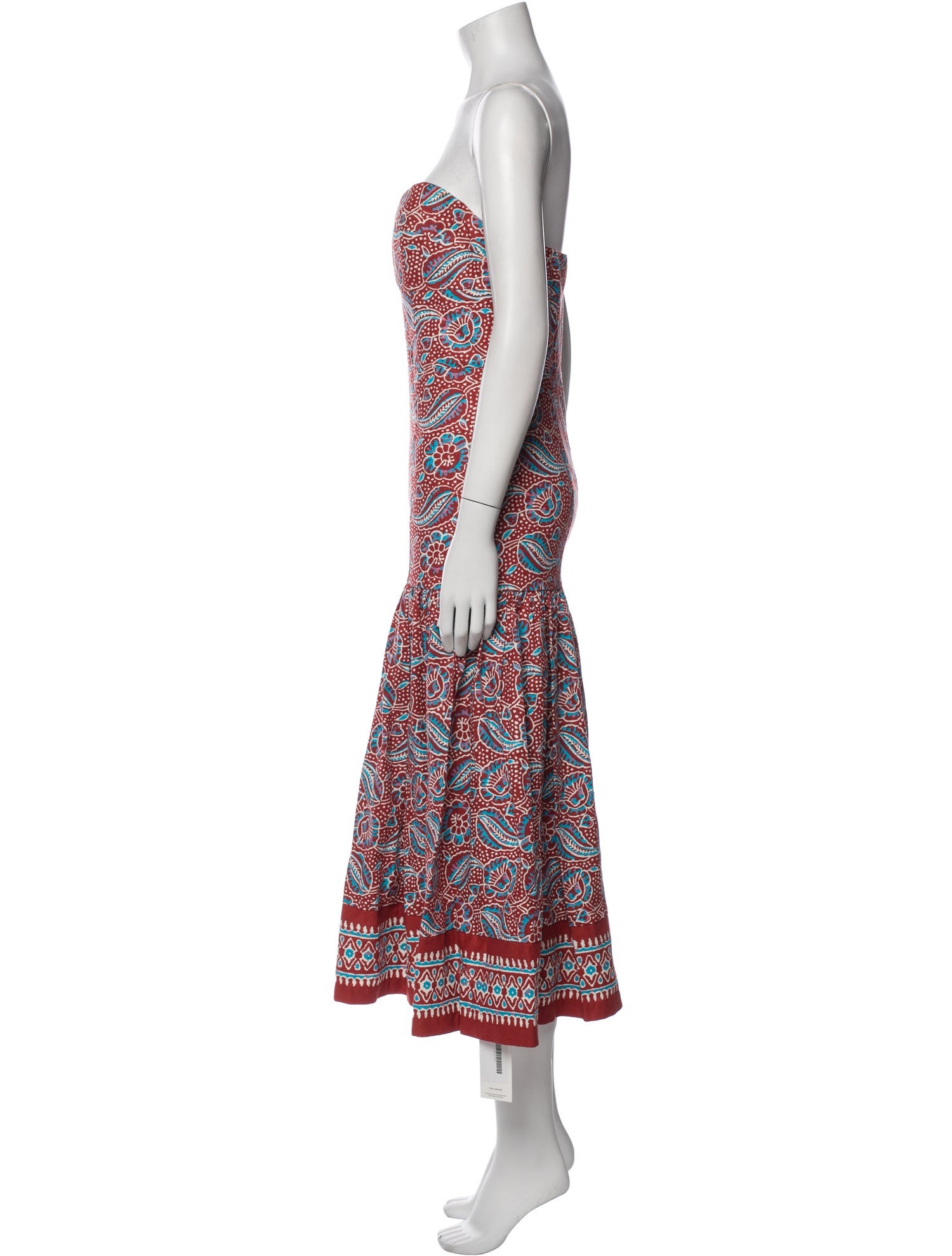 Veronica Beard Printed Midi Length Dress