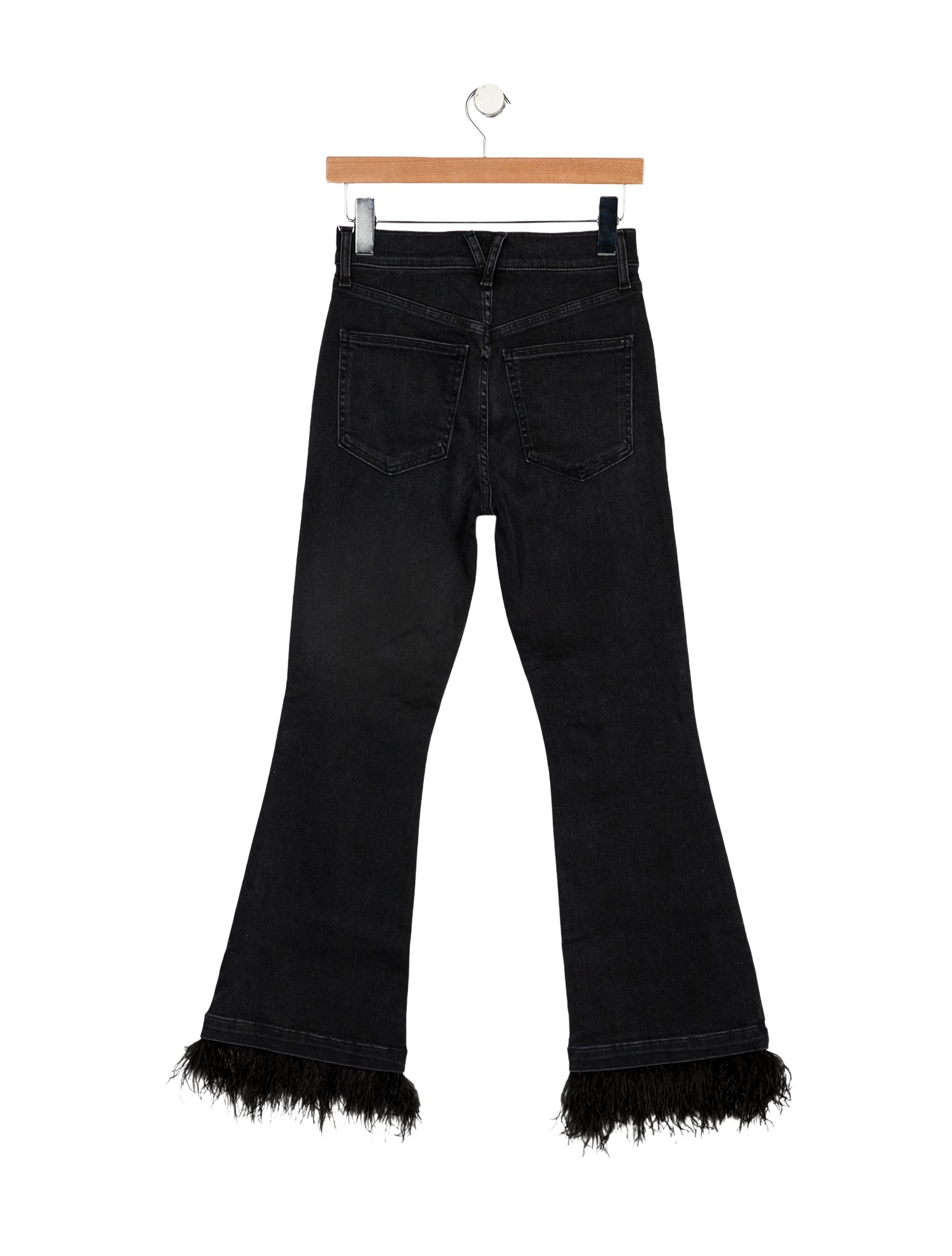 Veronica Beard Mid-Rise Wide Leg Jeans