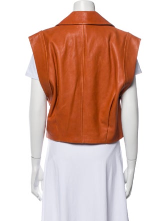 Veronica Beard Leather Vest