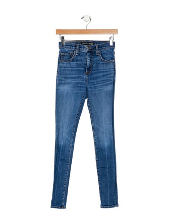 Veronica Beard Mid-Rise Skinny Leg Jeans