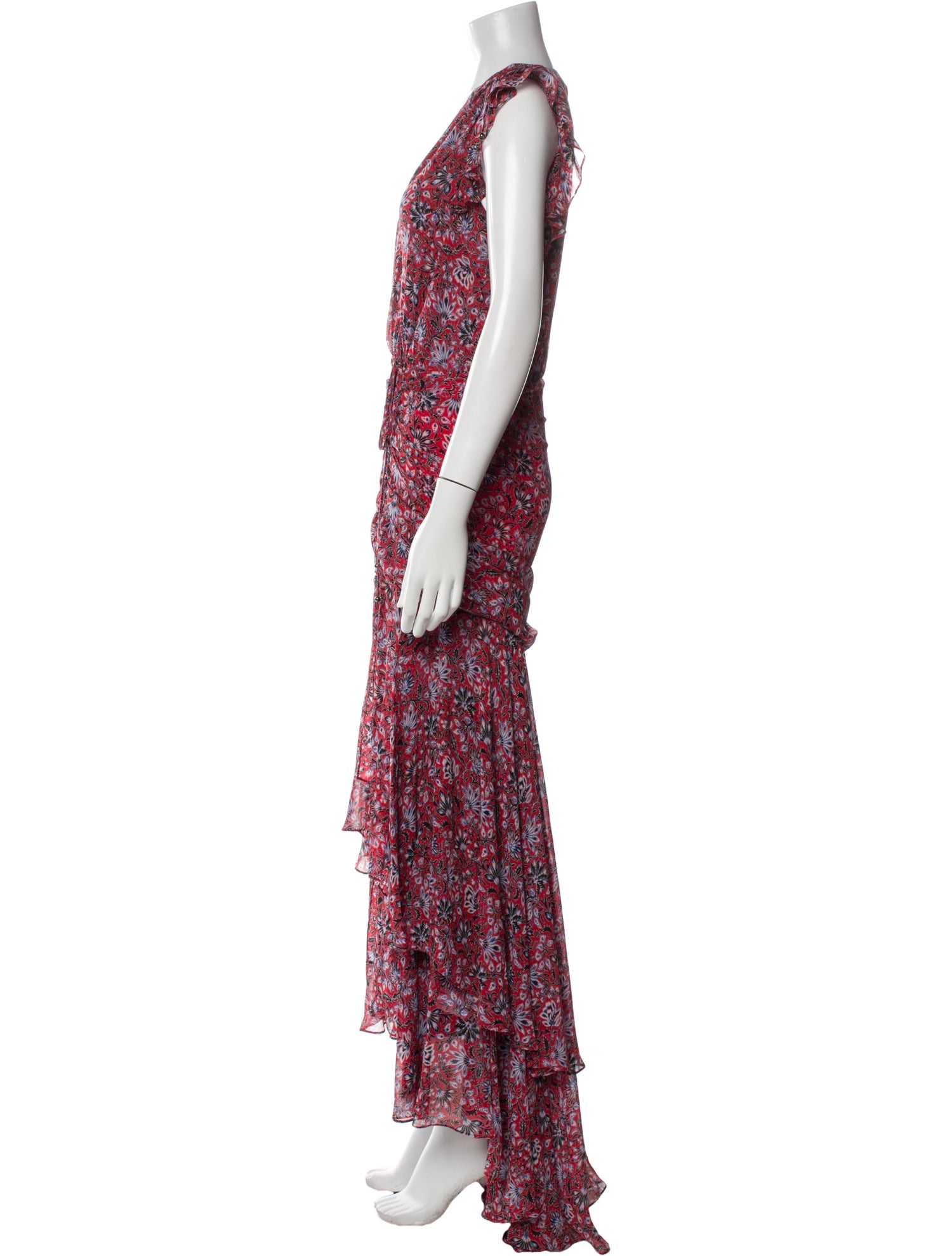 Veronica Beard Silk Long Dress