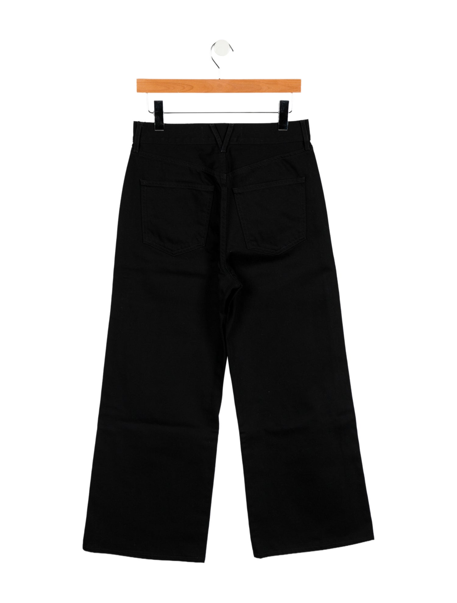 Veronica Beard High-Rise Wide Leg Jeans