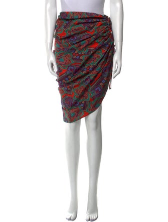 Veronica Beard Silk Mini Skirt