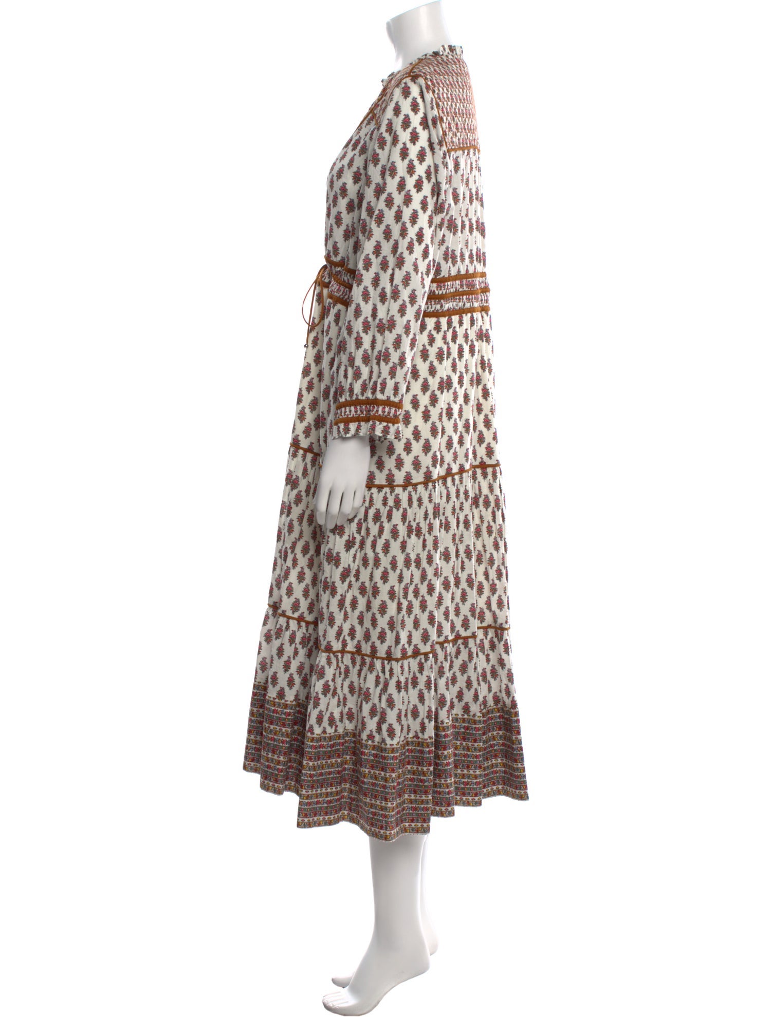 Veronica Beard Printed Long Dress