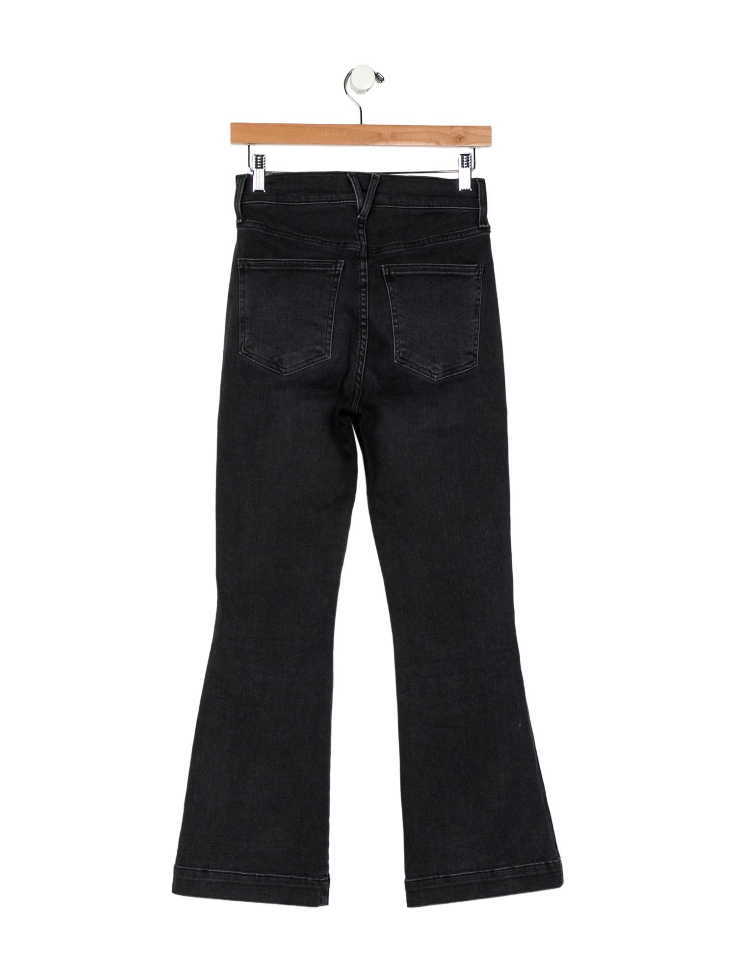 Veronica Beard High-Rise Wide Leg Jeans