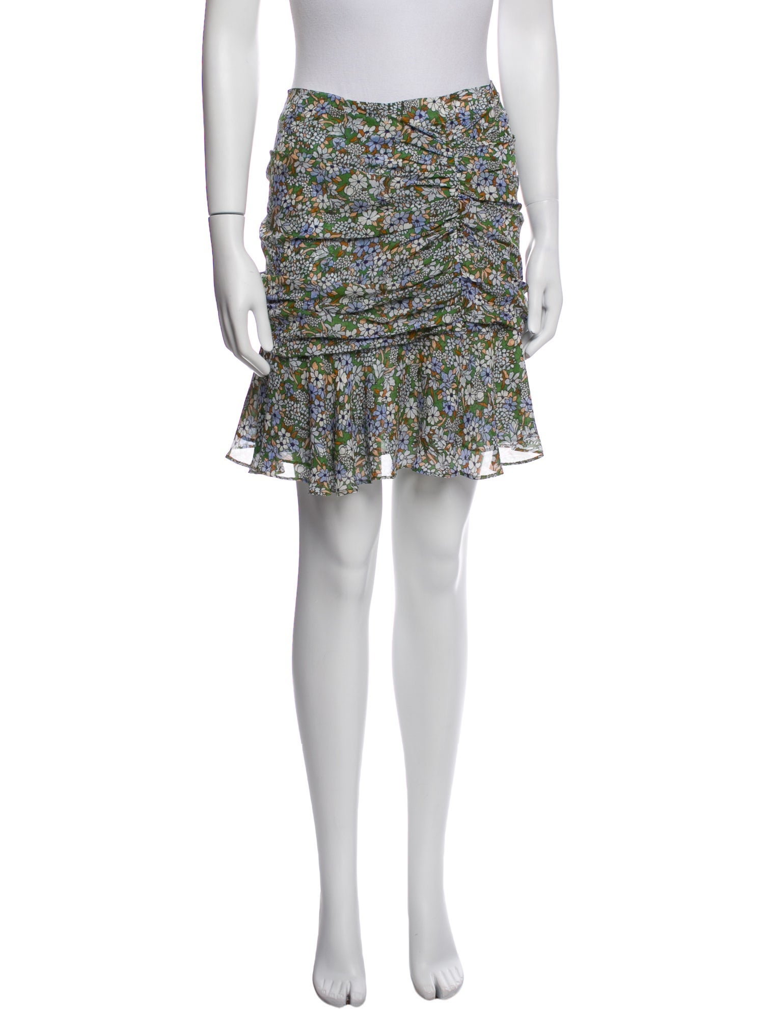 Veronica Beard Silk Mini Skirt