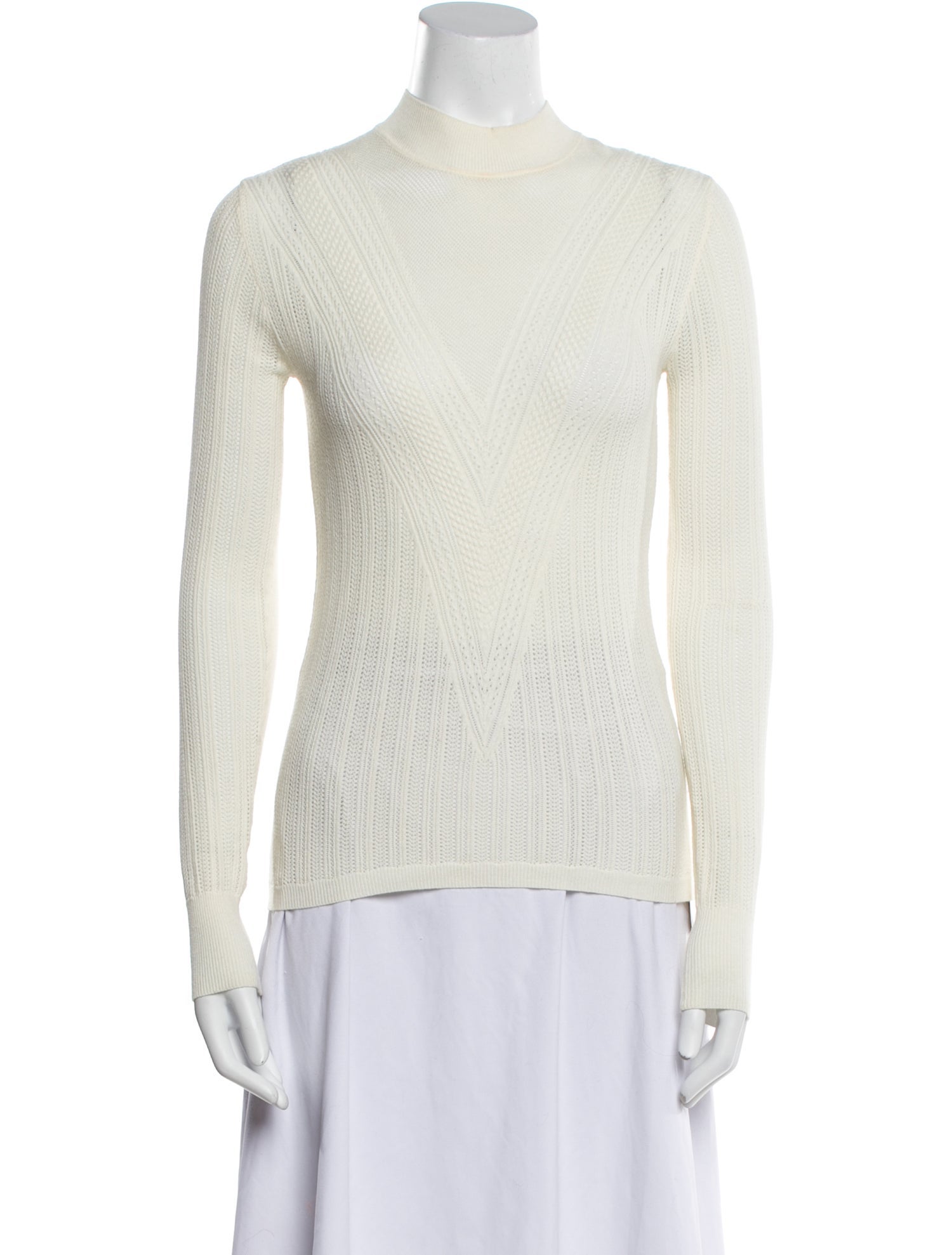 Veronica Beard Mock Neck Sweater