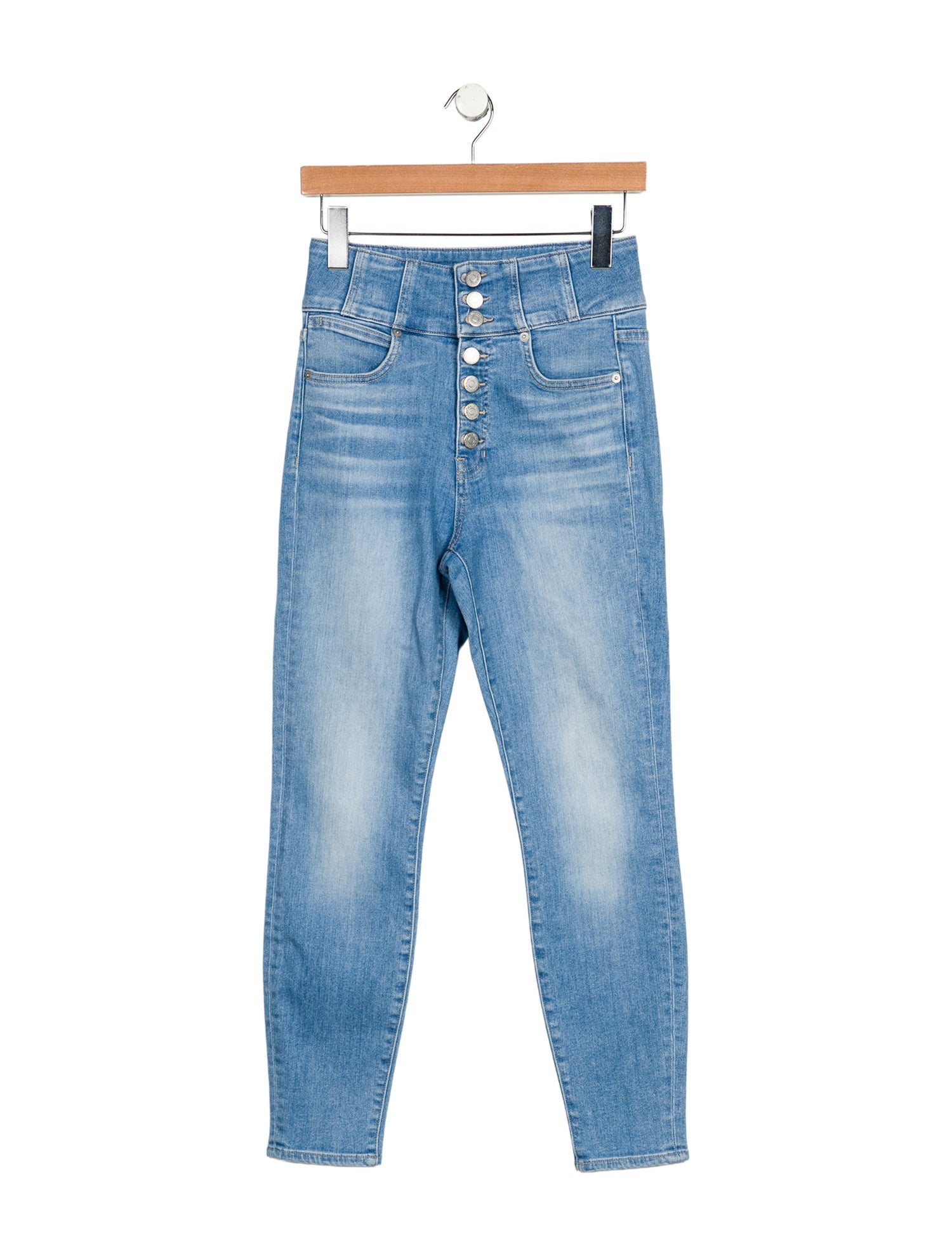 Veronica Beard Mid-Rise Skinny Leg Jeans