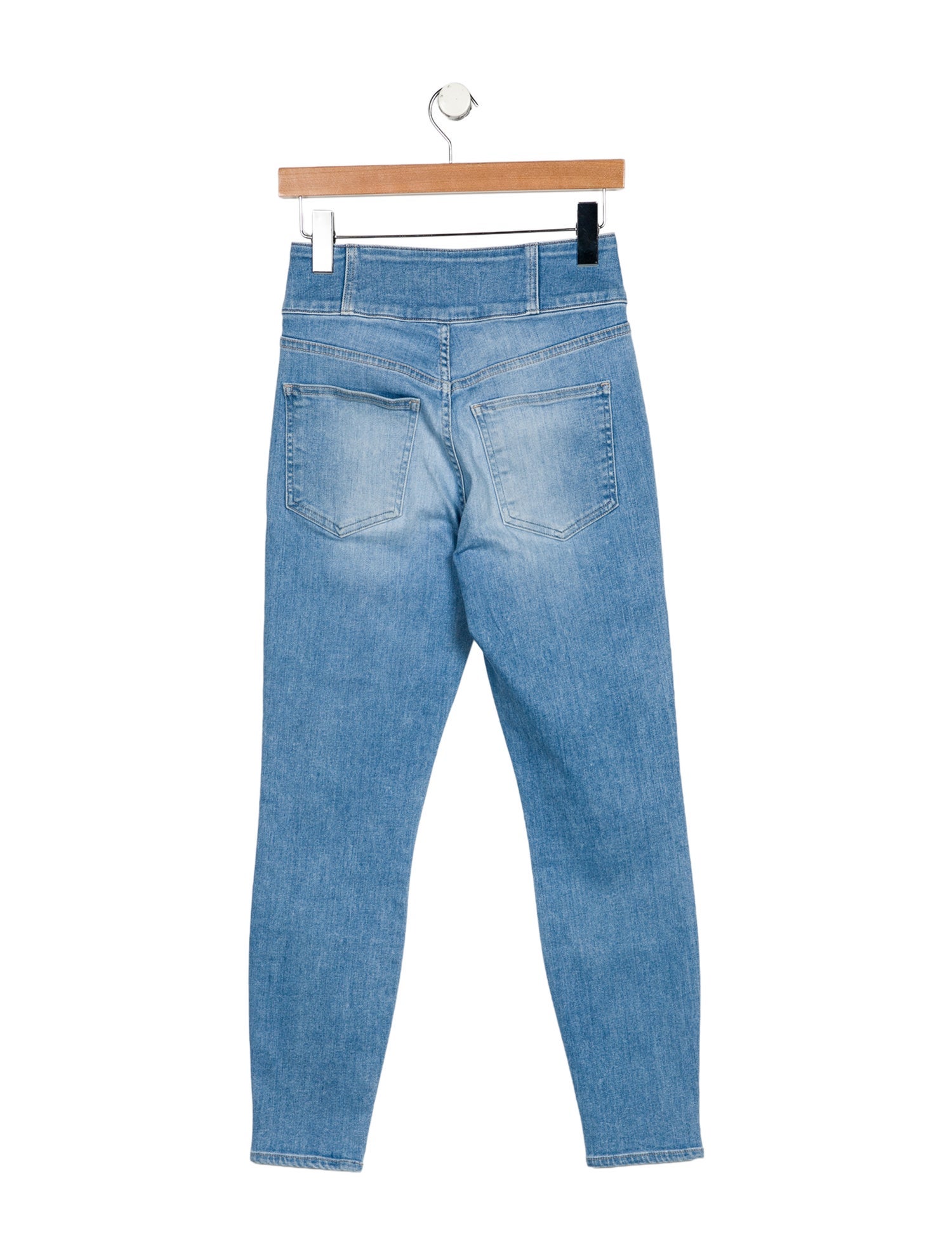 Veronica Beard Mid-Rise Skinny Leg Jeans