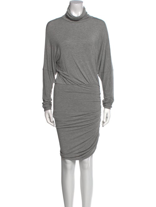 Veronica Beard Turtleneck Knee-Length Dress